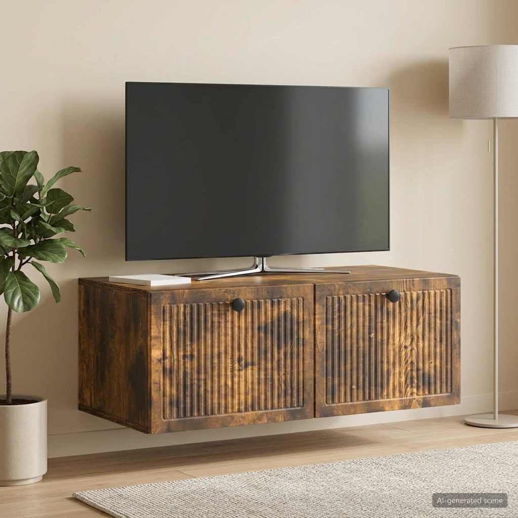 TV ormar za zid Zidne Dimljeni hrast 78,5 x 41 x 30 cm