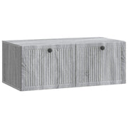 TV ormar za zid Siva sonoma 78,5 x 41 x 30 cm Konstruirano drvo