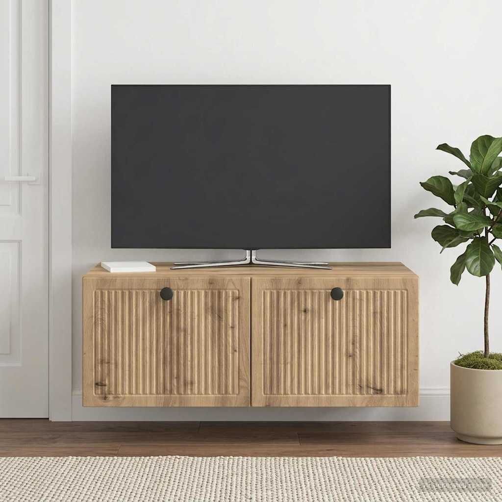 TV ormar za zid 78,5 x 41 x 30 cm Hrast artisan