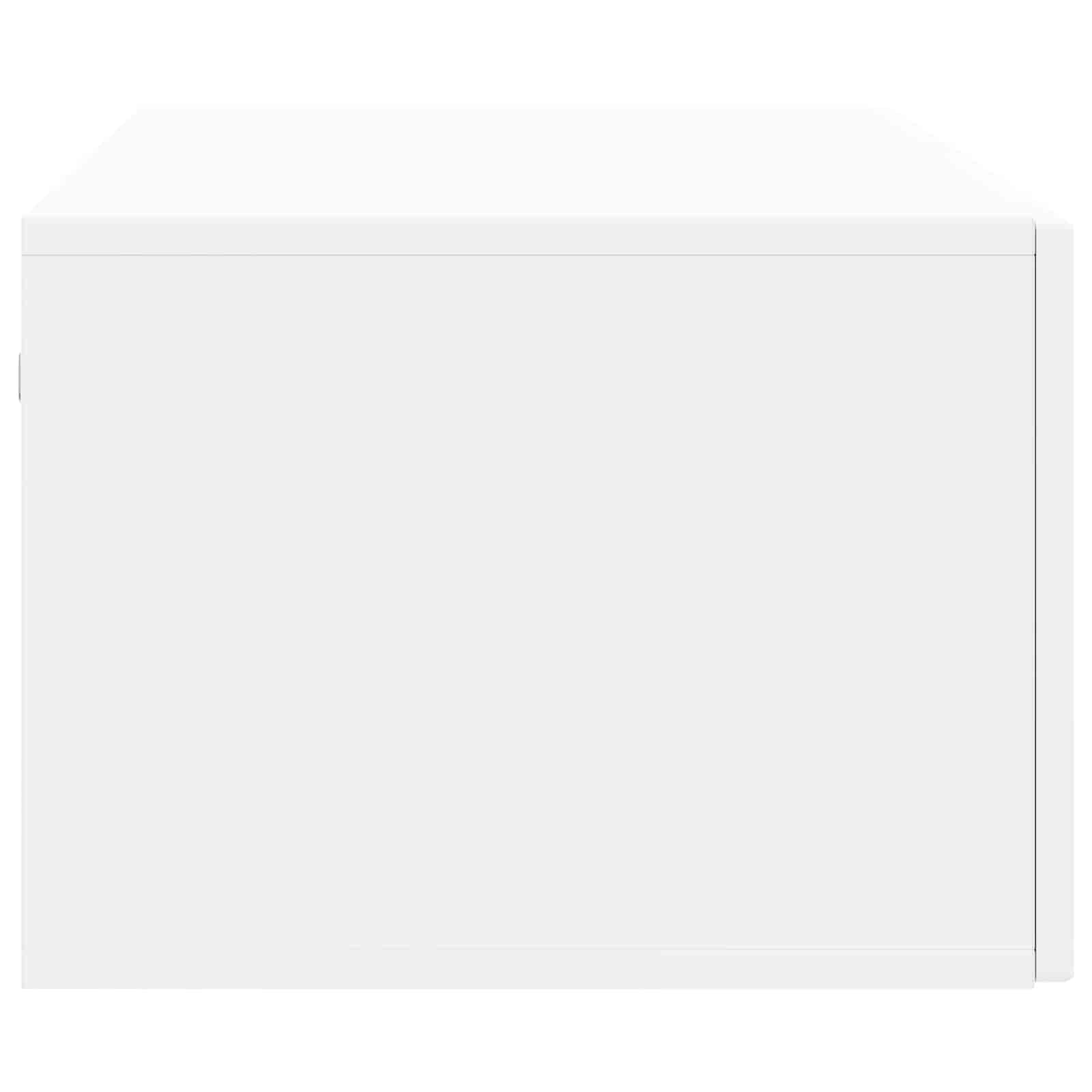 TV ormar za zid Zidne Bijela 98 x 41 x 30 cm Konstruirano drvo