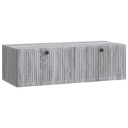 TV ormar za zid Siva sonoma 98 x 41 x 30 cm Konstruirano drvo