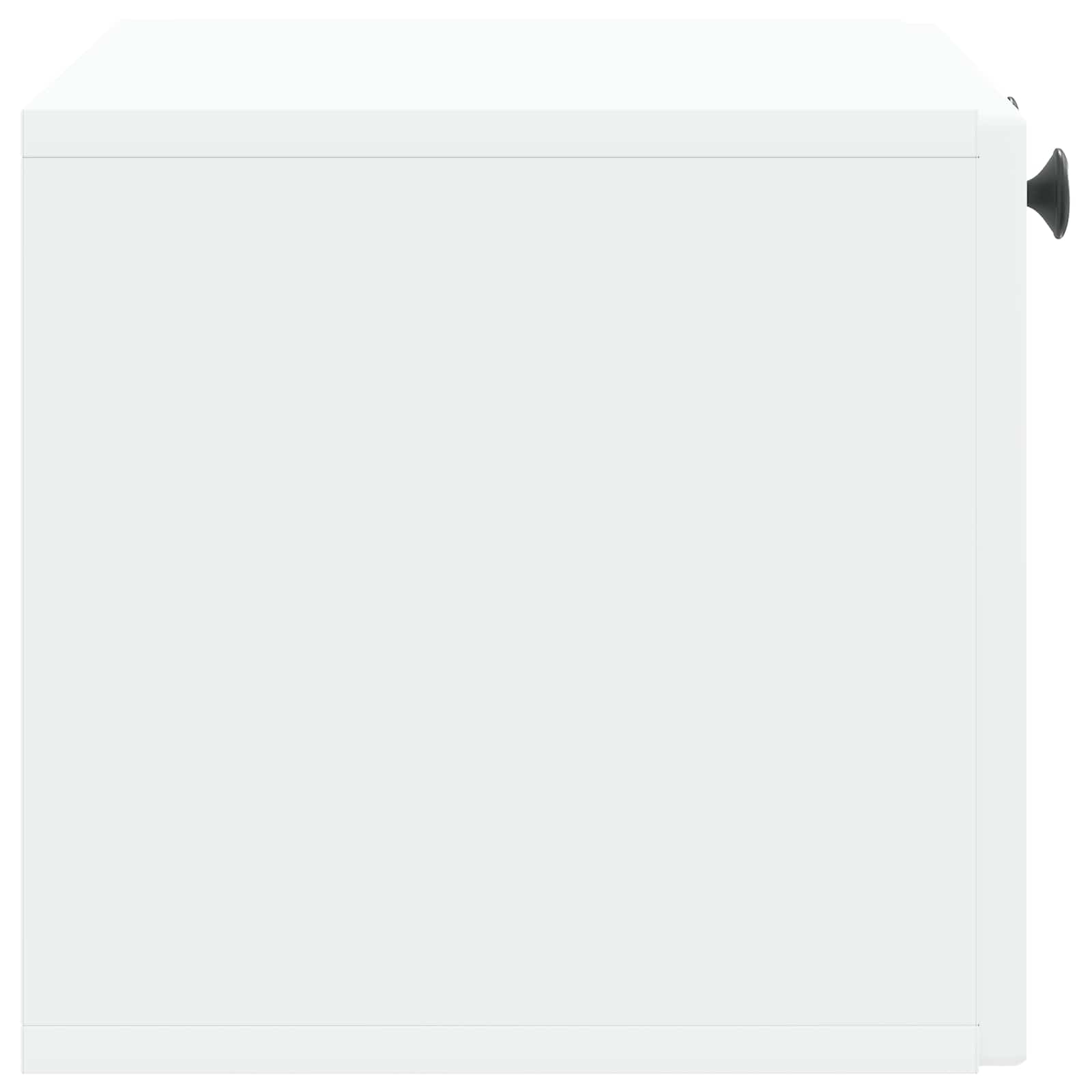 TV ormar za zid Bijela 59,5 x 31 x 30 cm Konstruirano drvo