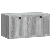 TV ormar za zid Siva sonoma 59,5 x 31 x 30 cm Konstruirano drvo