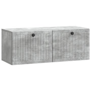 TV ormar za zid Zidne Betonska siva 78,5 x 31 x 30 cm