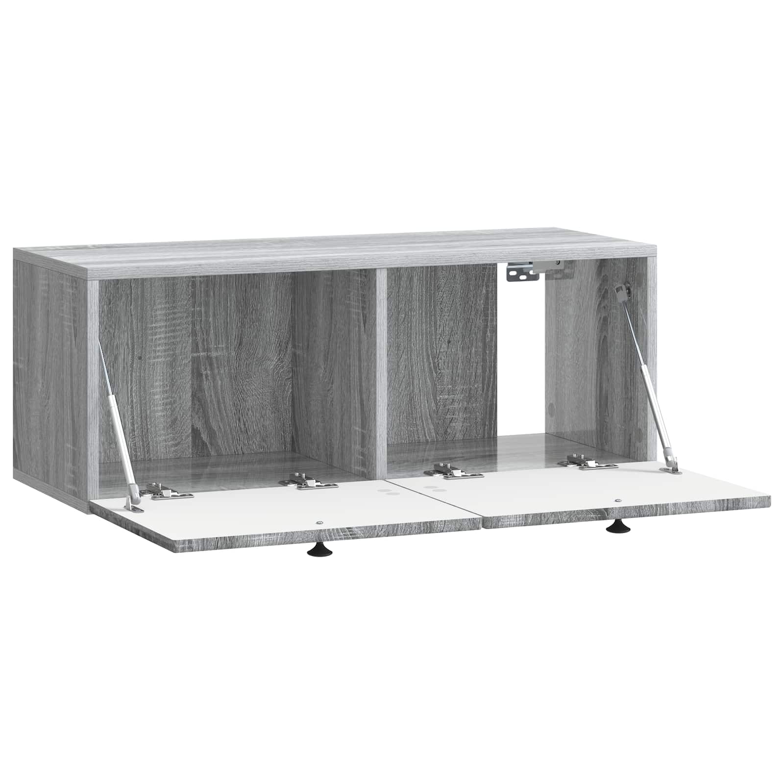TV ormar za zid Siva sonoma 78,5 x 31 x 30 cm Konstruirano drvo