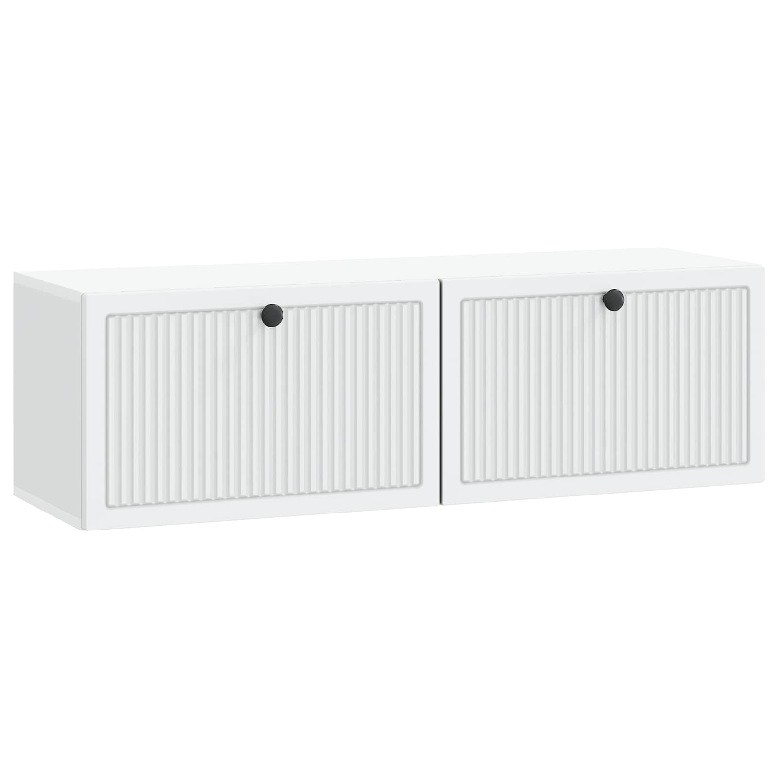 TV ormar za zid Zidne Bijela 98 x 31 x 30 cm Konstruirano drvo