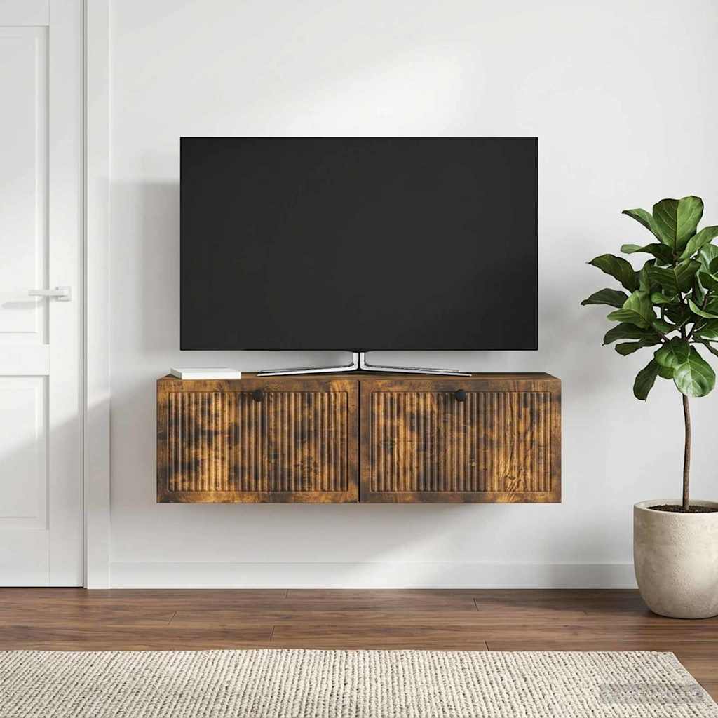 TV ormar za zid Zidne Dimljeni hrast 98 x 31 x 30 cm