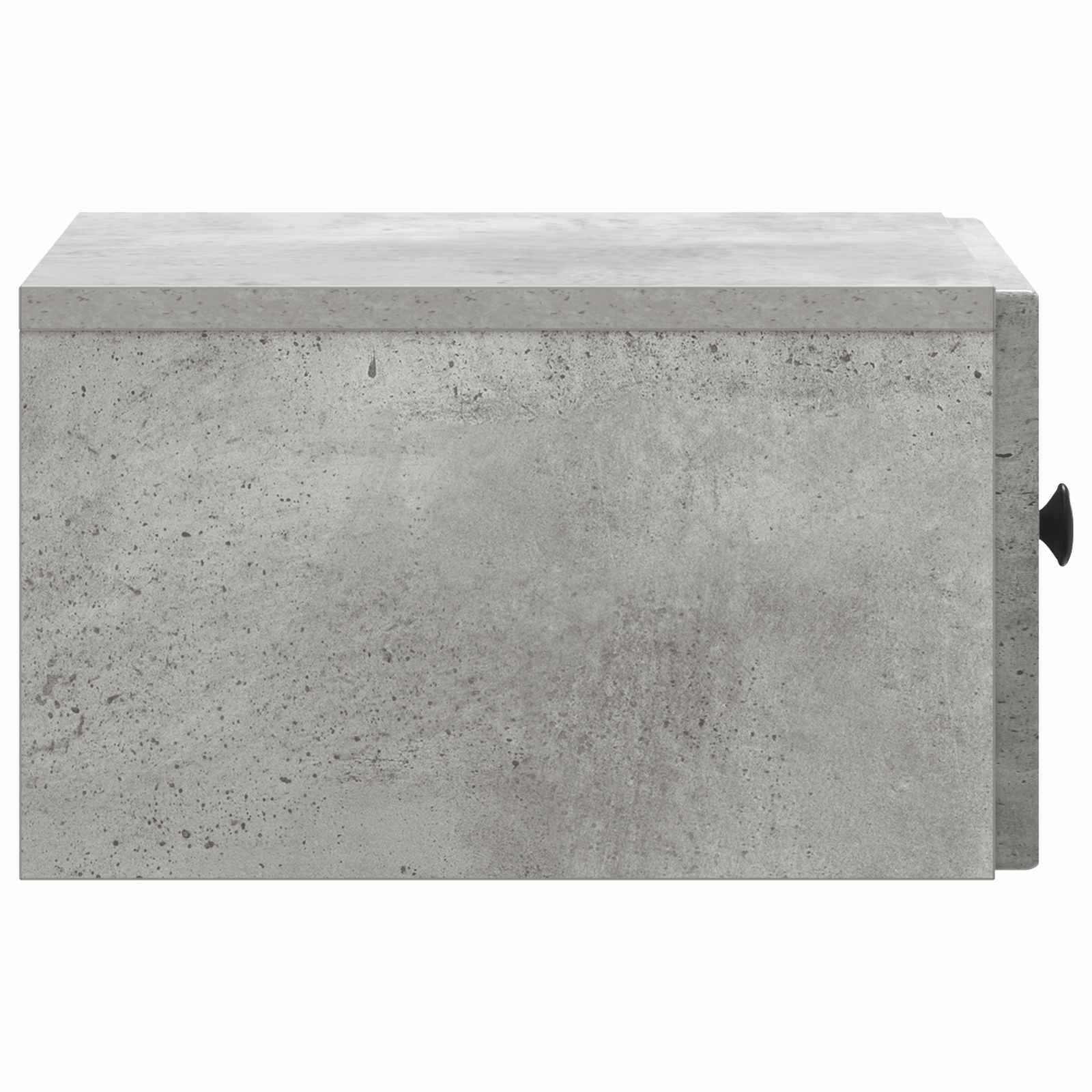 Noćni ormarić za montažu na zid Betonska siva 33 x 34,5 x 20 cm