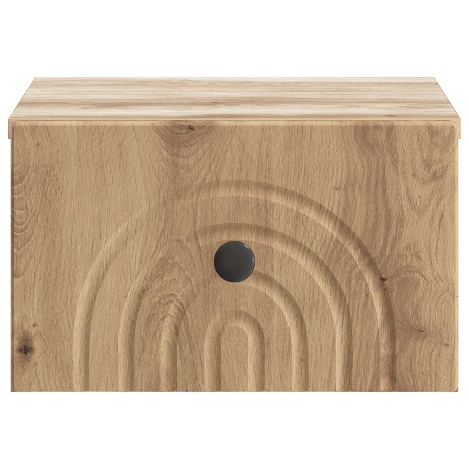 Noćni ormarić za montažu na zid s ladicama 2 pcs Hrast artisan