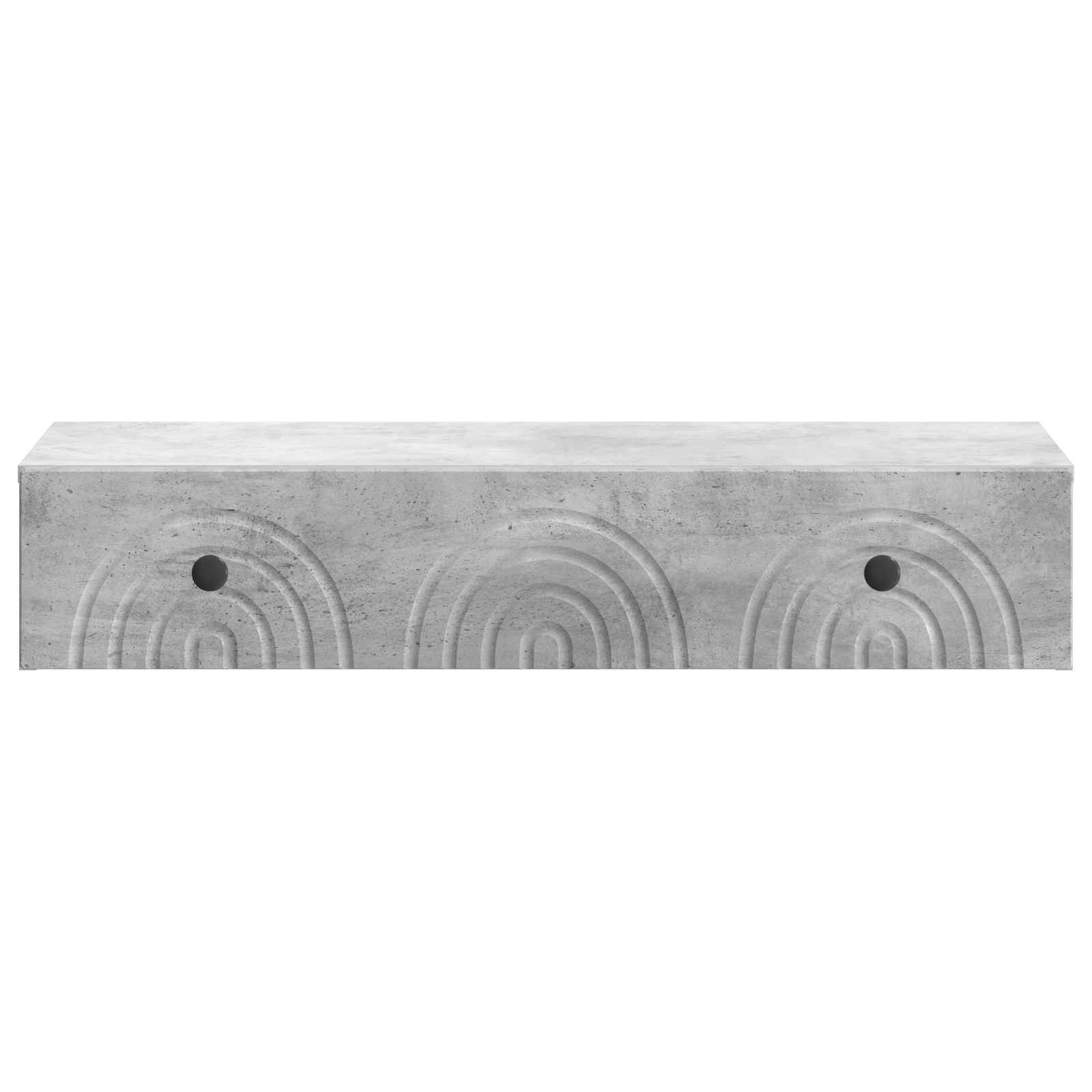 Stolna montirana na zid Betonska siva 87,5 x 34,5 x 17 cm