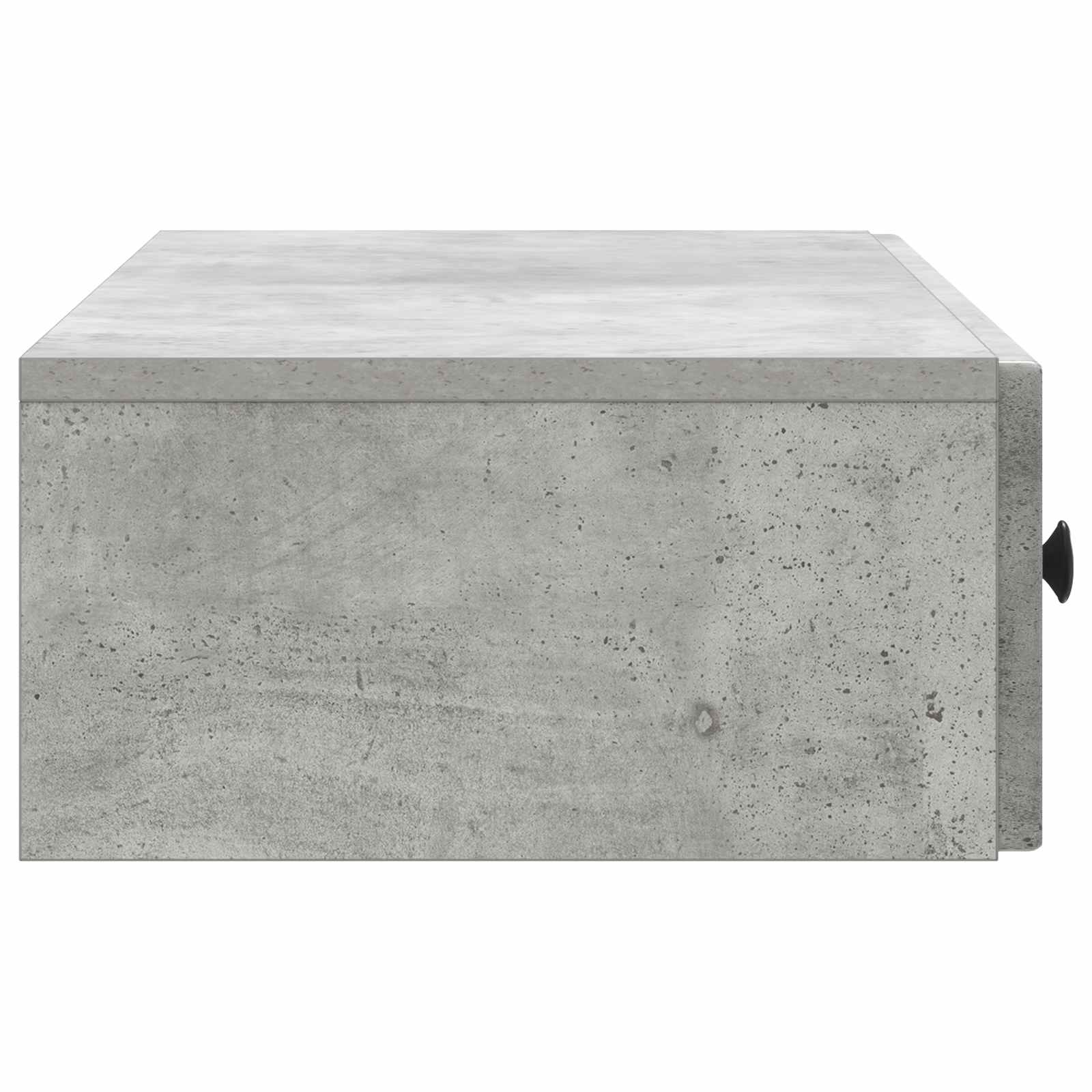 Stolna montirana na zid Betonska siva 87,5 x 34,5 x 17 cm