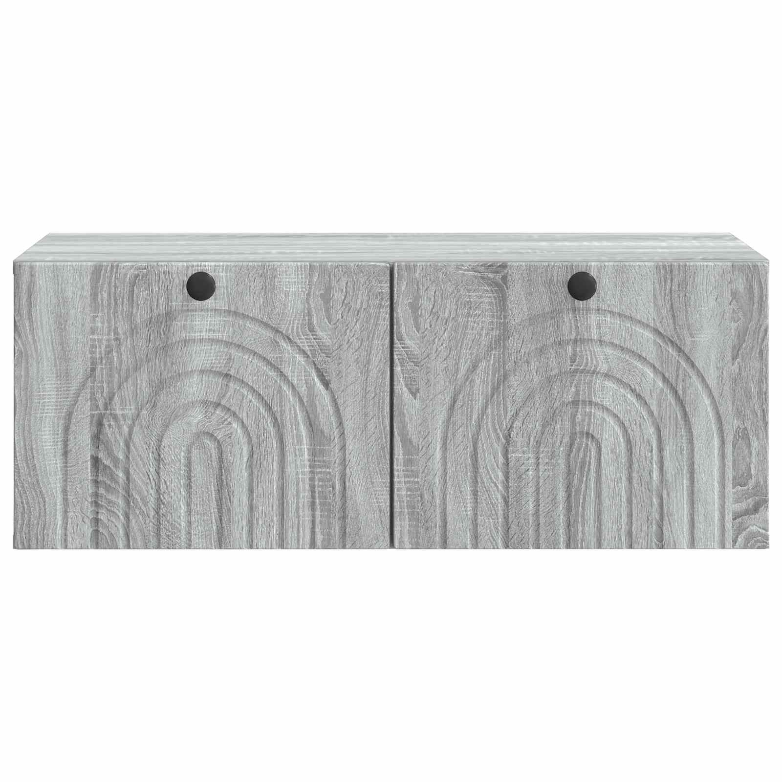 TV ormar za zid Siva sonoma 78,5 x 41 x 30 cm Konstruirano drvo