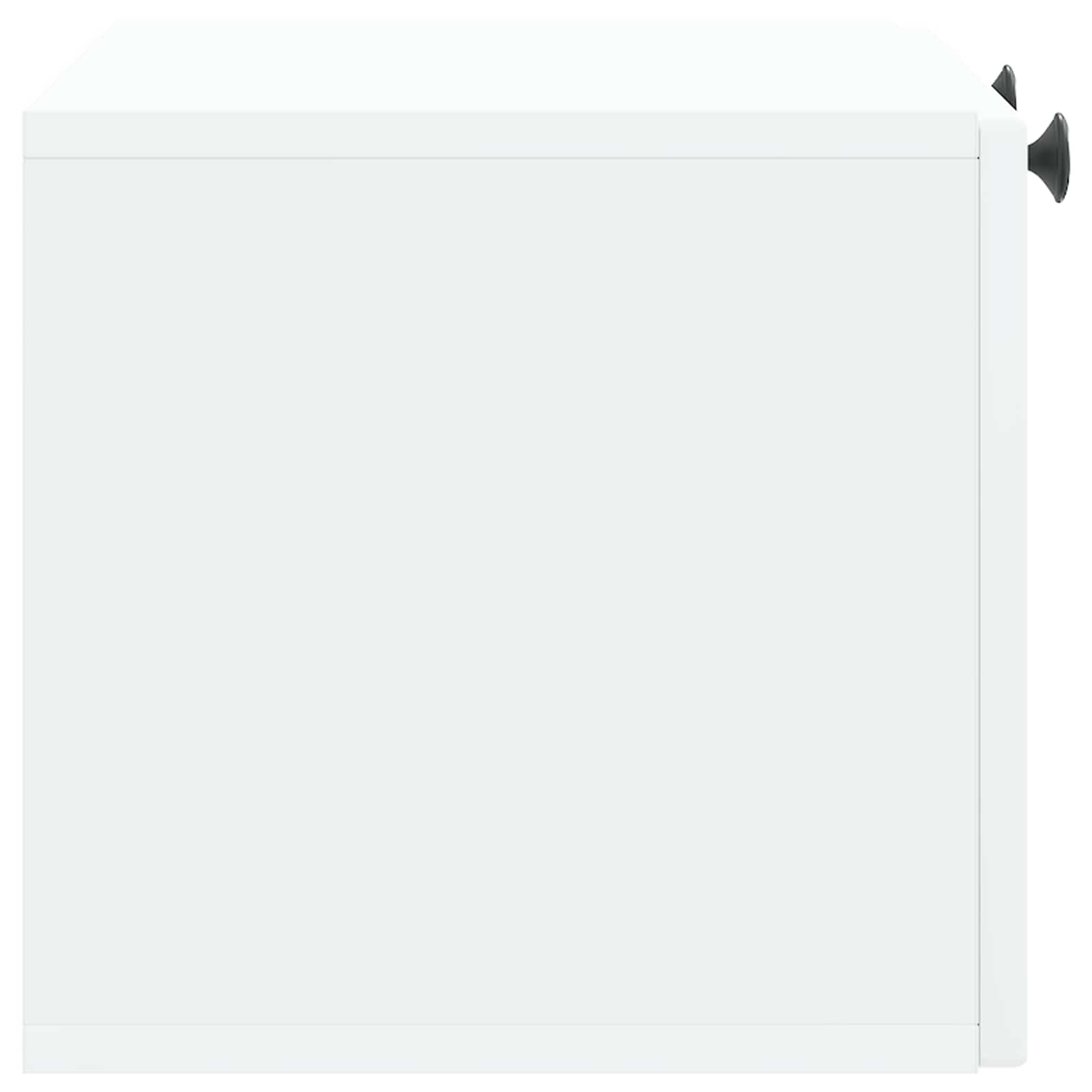 TV ormar za zid Bijela 59,5 x 31 x 30 cm Konstruirano drvo