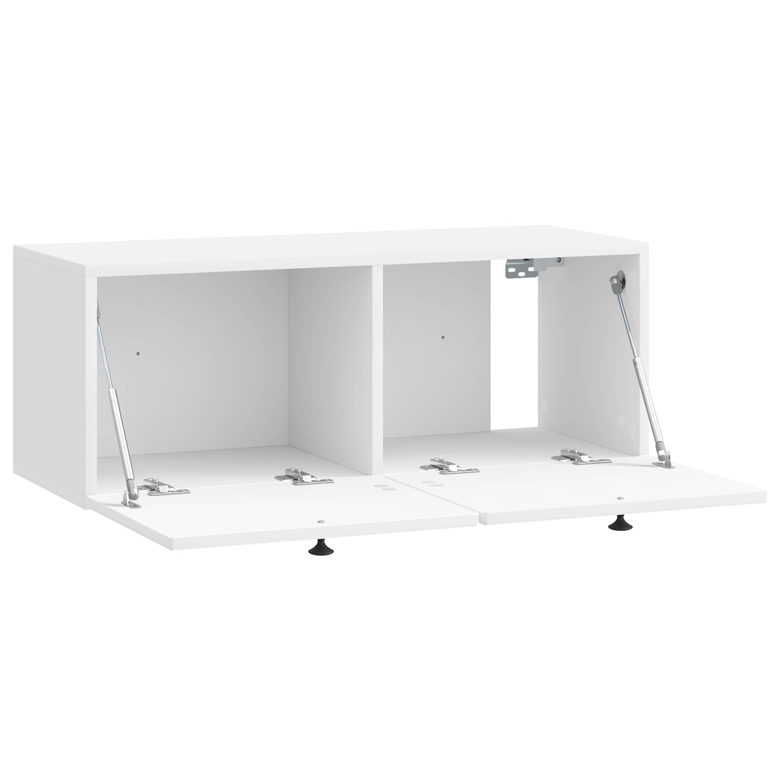 TV ormar za zid Zidne Bijela visokog sjaja 78,5 x 31 x 30 cm