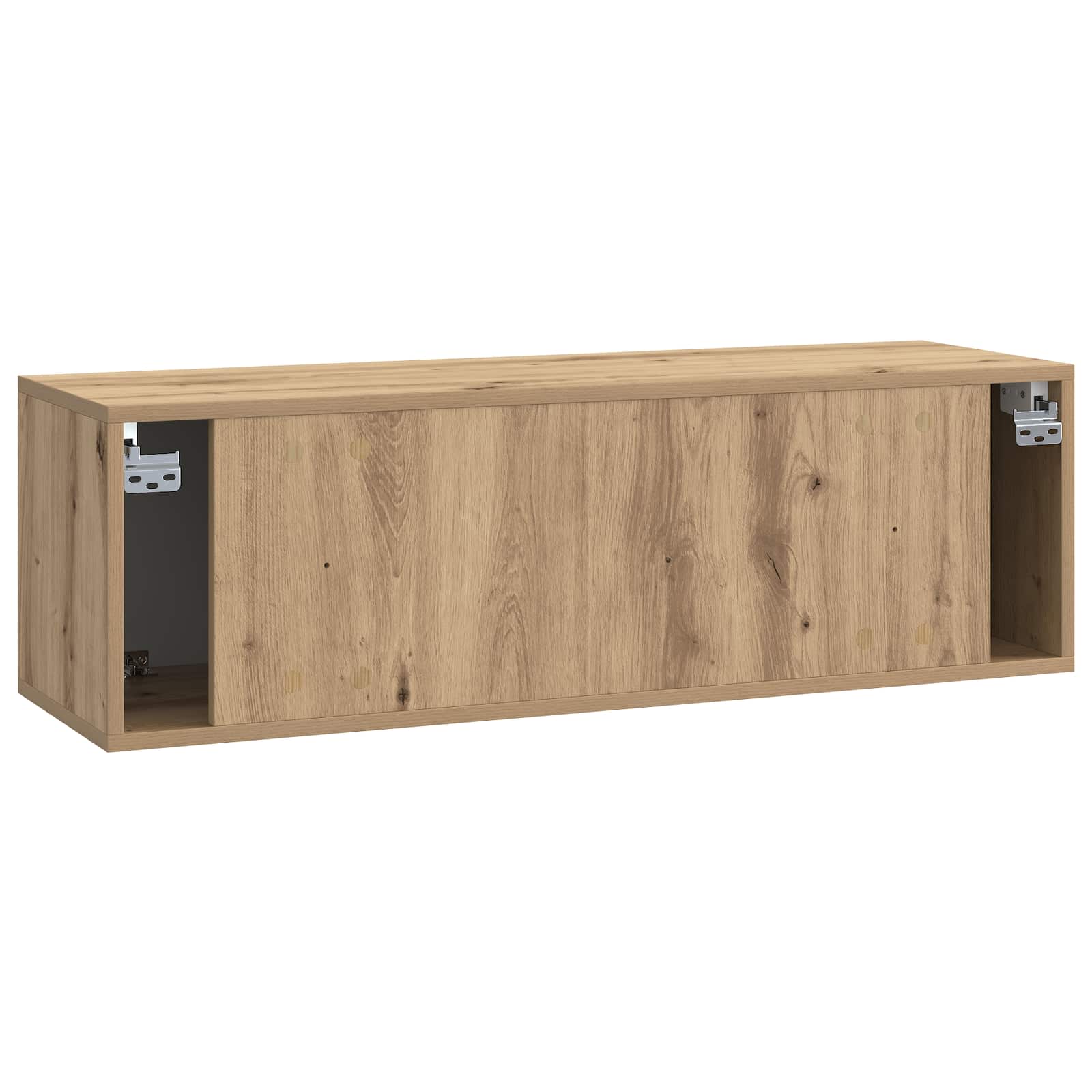 TV ormar za zid Hrast artisan 98 x 31 x 30 cm Konstruirano drvo