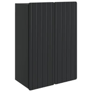 Ormar za montažu na zid Crna 66 x 34,5 x 92 cm