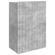 Ormar za montažu na zid Betonska siva 66 x 34,5 x 92 cm