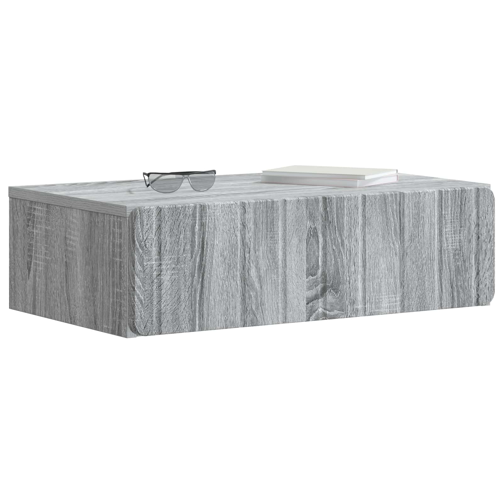 Stolna montirana na zid Siva sonoma 59 x 34,5 x 17 cm