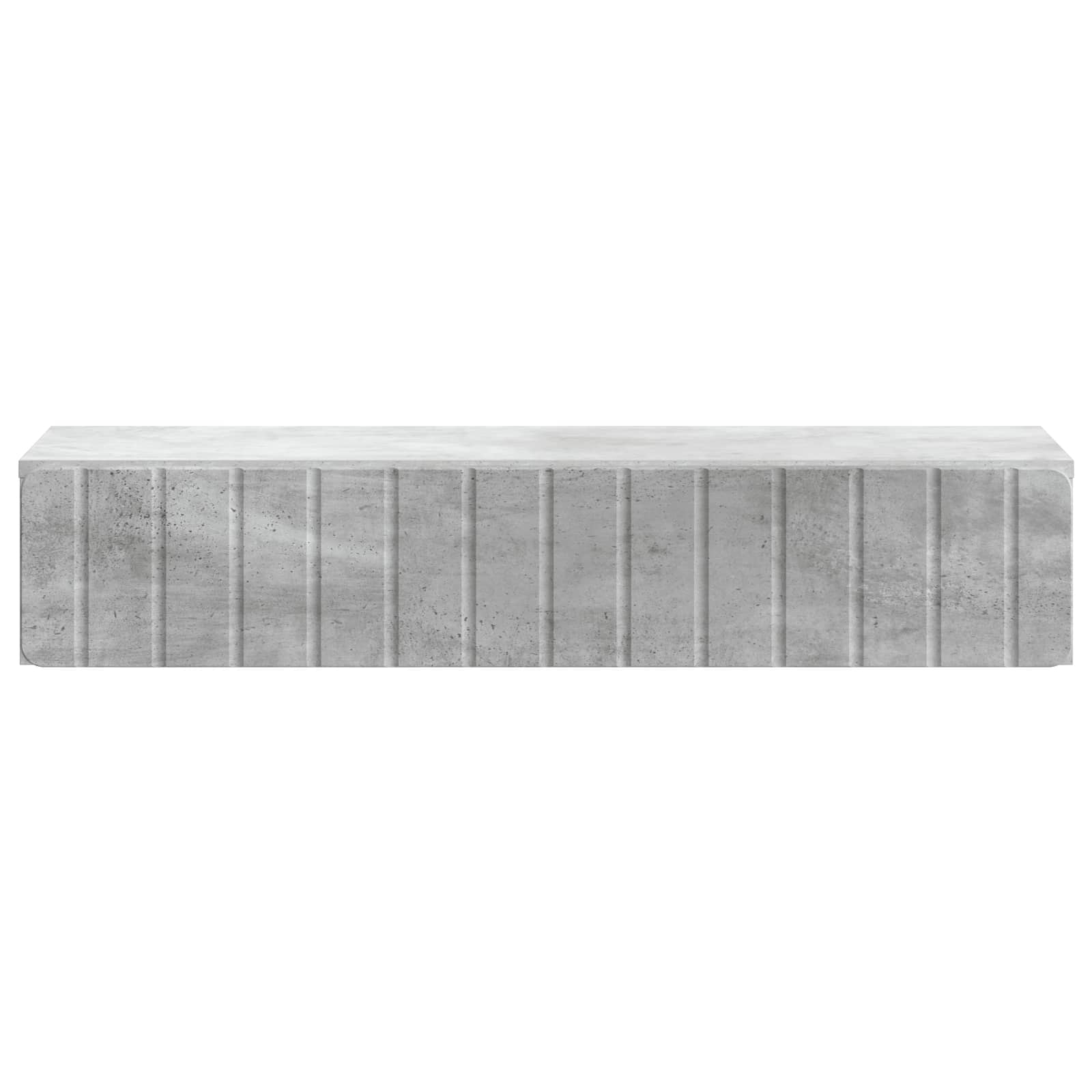 Stolna montirana na zid Betonska siva 87,5 x 34,5 x 17 cm