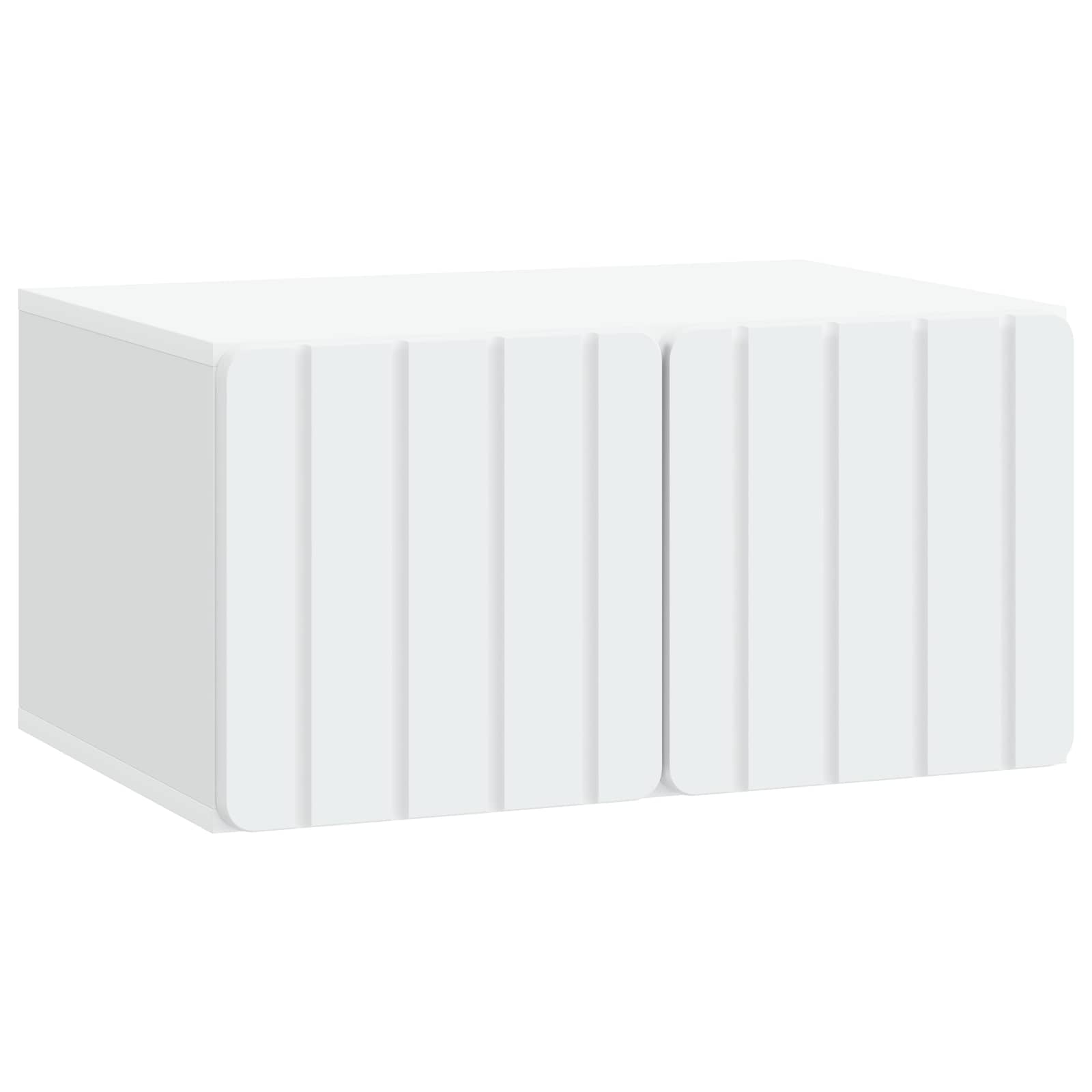 TV ormar za zid 59,5 x 41 x 30 cm Bijela Konstruirano drvo