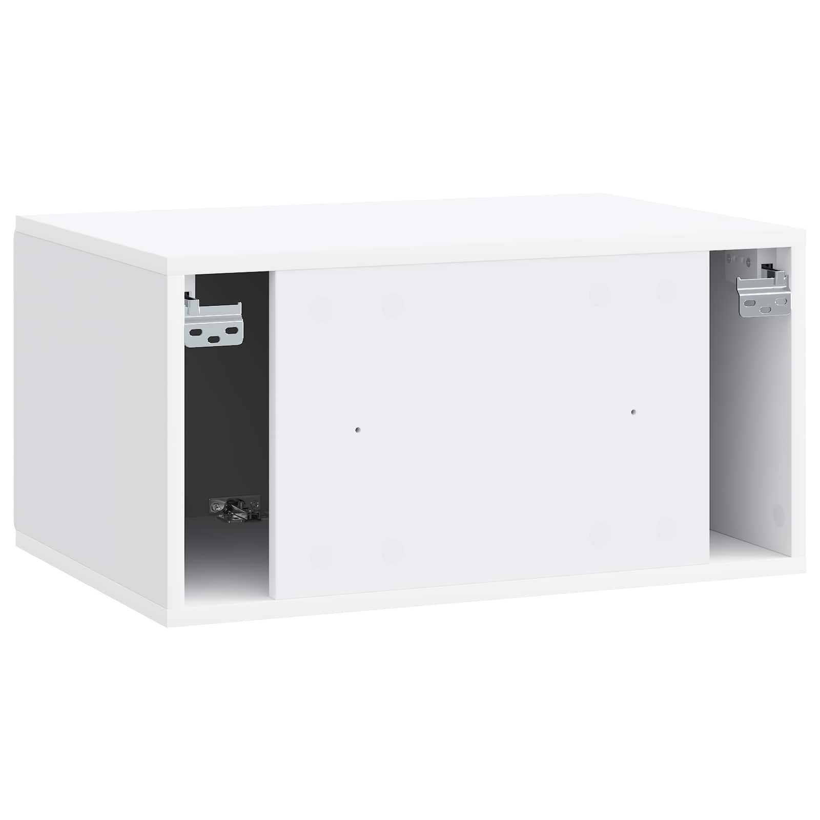 TV ormar za zid 59,5 x 41 x 30 cm Bijela Konstruirano drvo