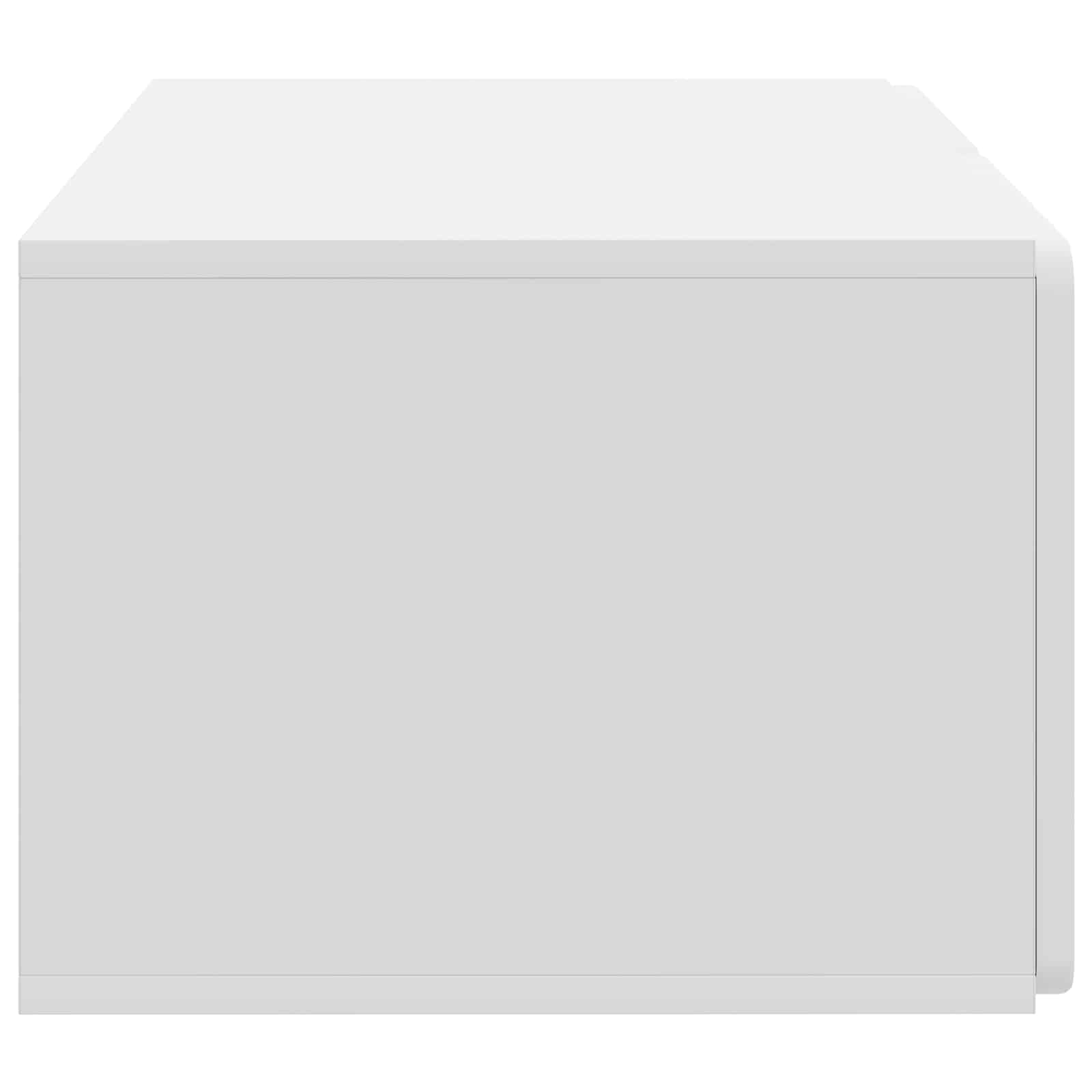 TV ormar za zid 59,5 x 41 x 30 cm Bijela Konstruirano drvo