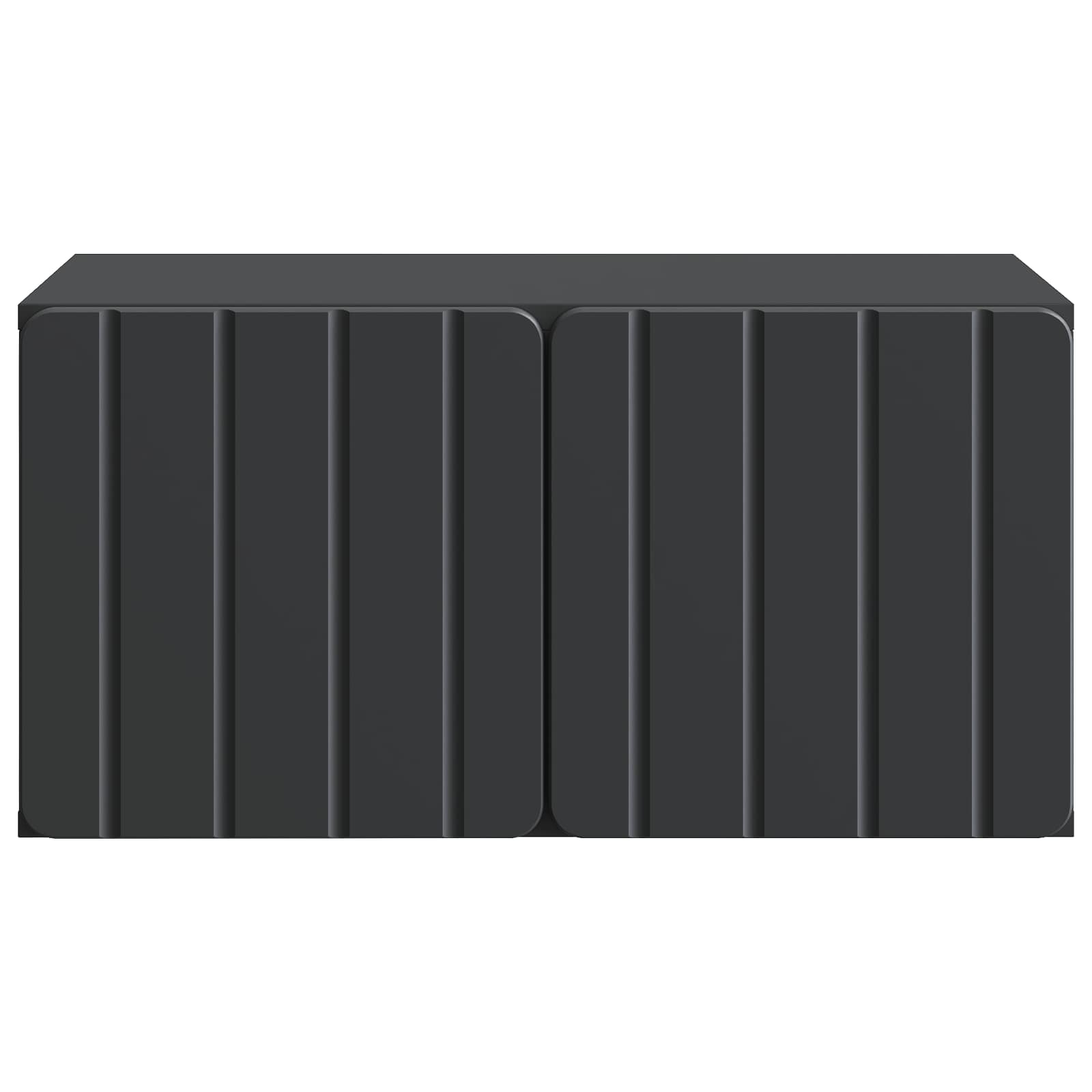 TV ormar za zid 59,5 x 41 x 30 cm Crna Konstruirano drvo