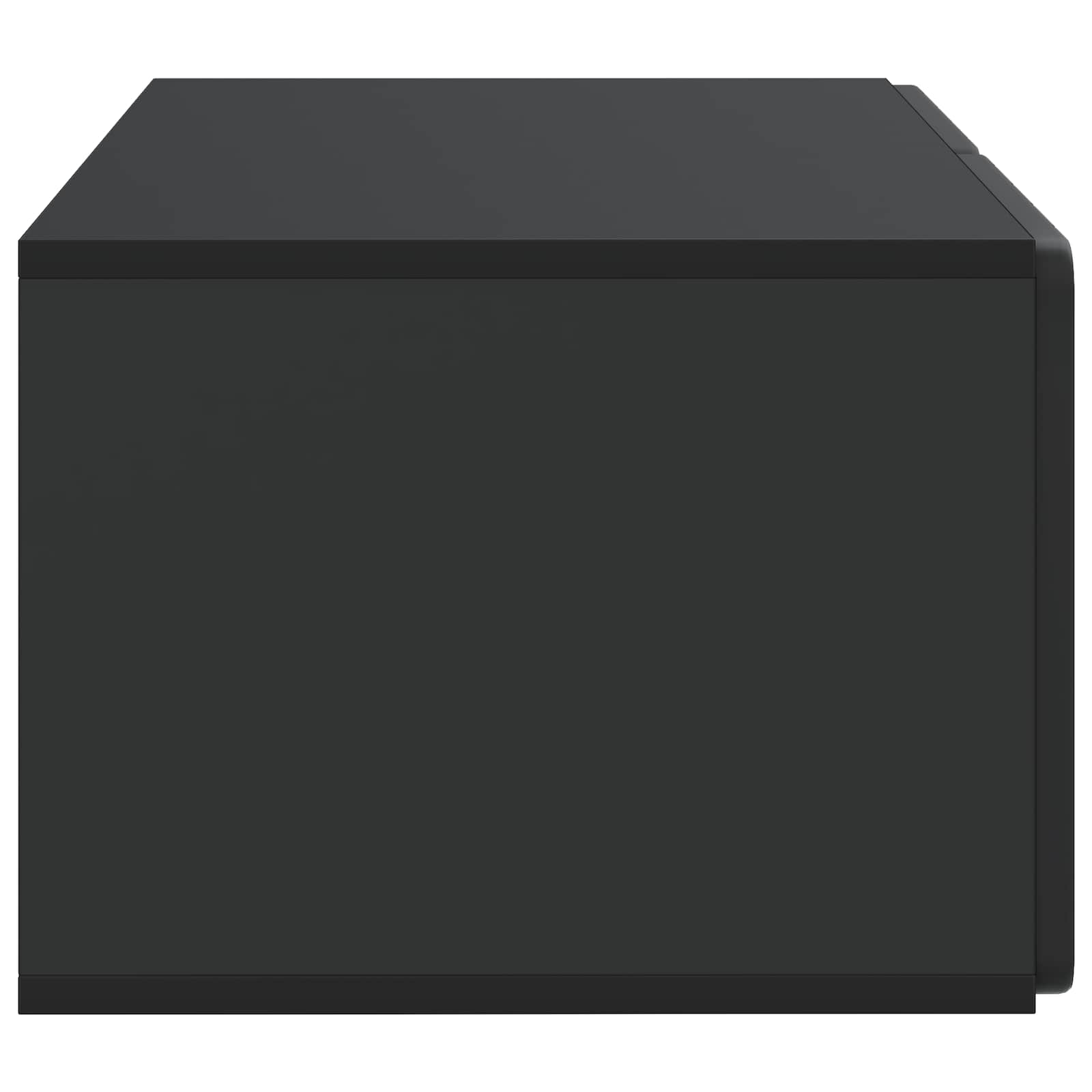 TV ormar za zid 59,5 x 41 x 30 cm Crna Konstruirano drvo