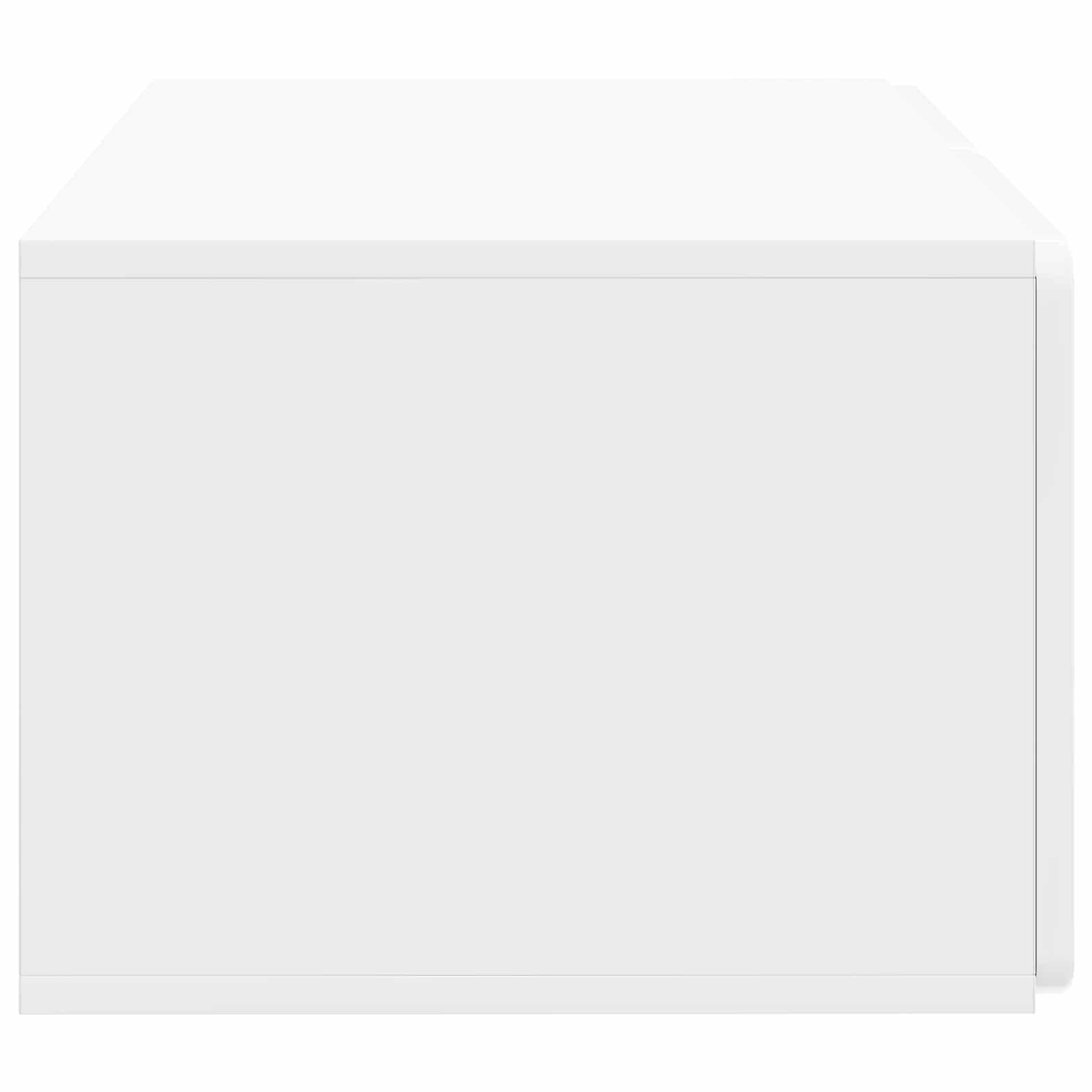 TV ormar za zid Zidne Bijela visokog sjaja 59,5 x 41 x 30 cm