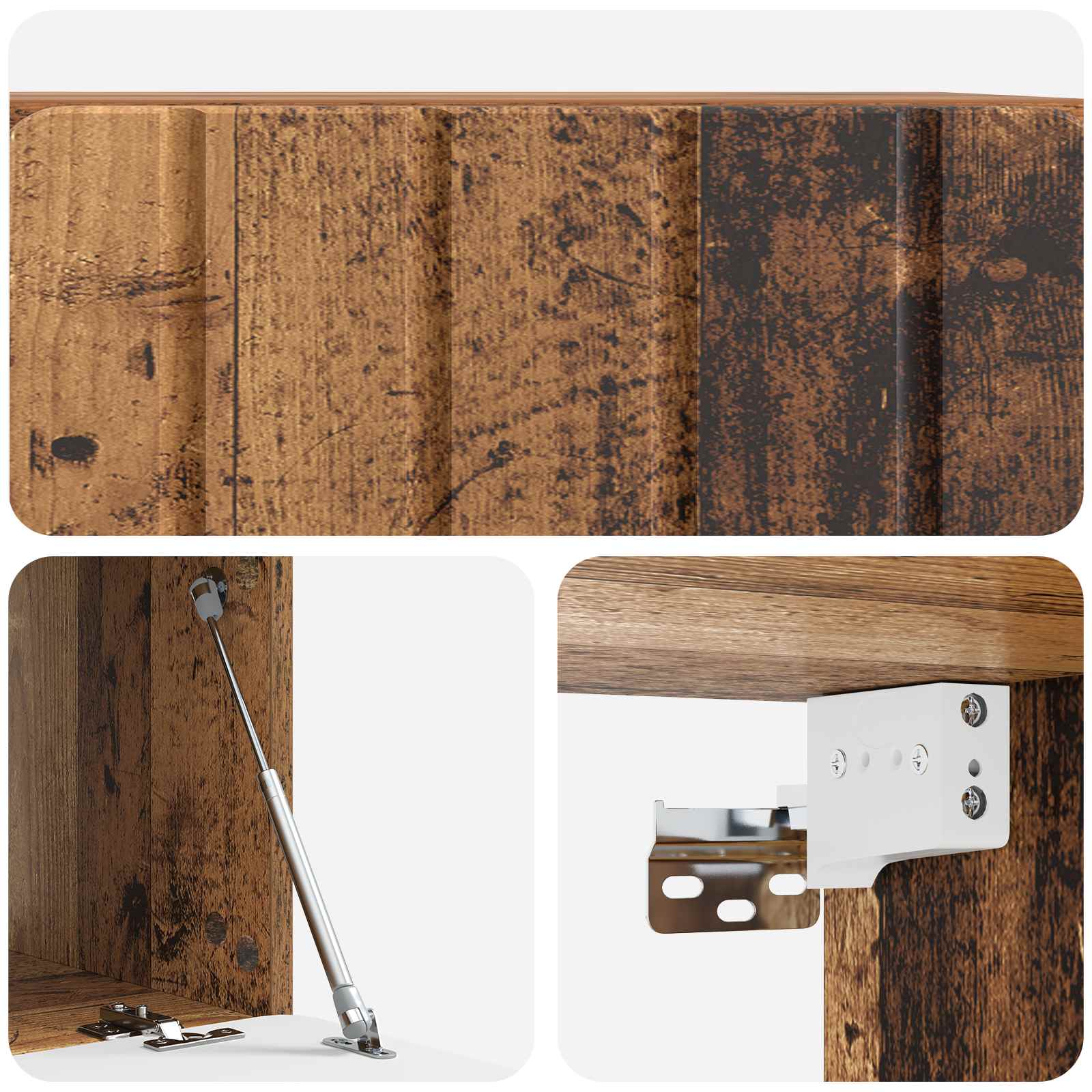 TV ormar za zid 59,5 x 41 x 30 cm Staro drvo Konstruirano drvo
