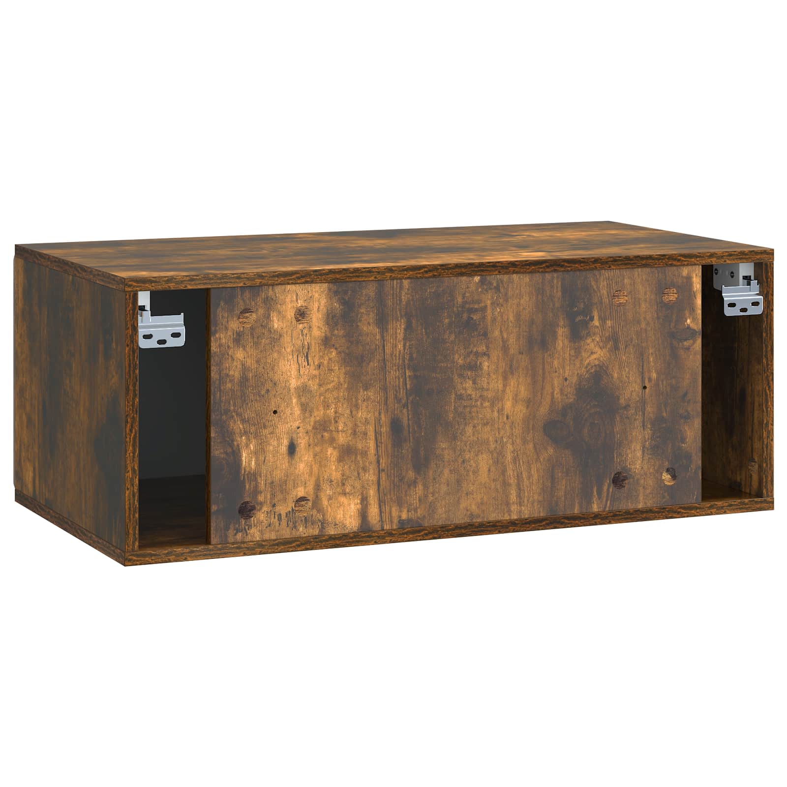 TV ormar za zid 78,5 x 41 x 30 cm Dimljeni hrast