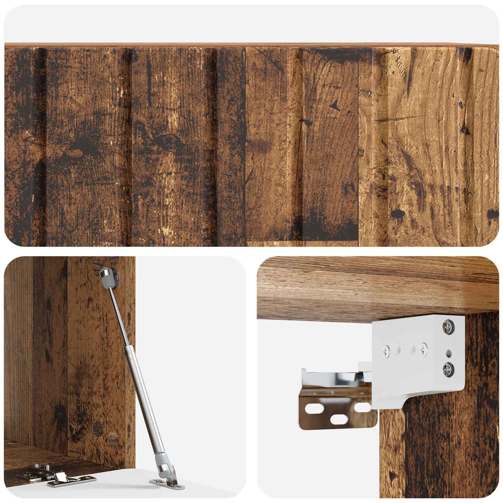 TV ormar za zid 78,5 x 41 x 30 cm Staro drvo Konstruirano drvo