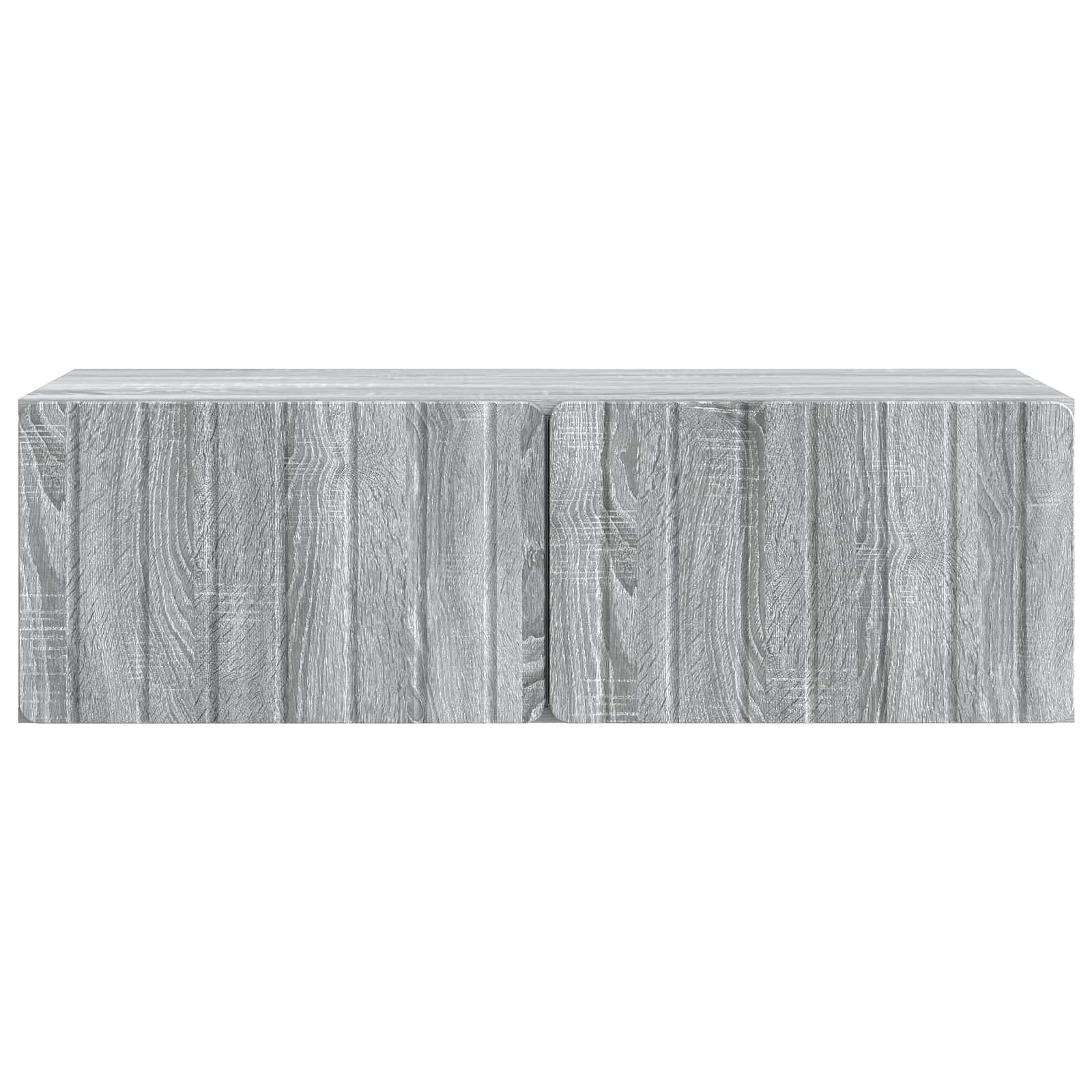 TV ormar za zid Siva sonoma 98 x 41 x 30 cm Konstruirano drvo