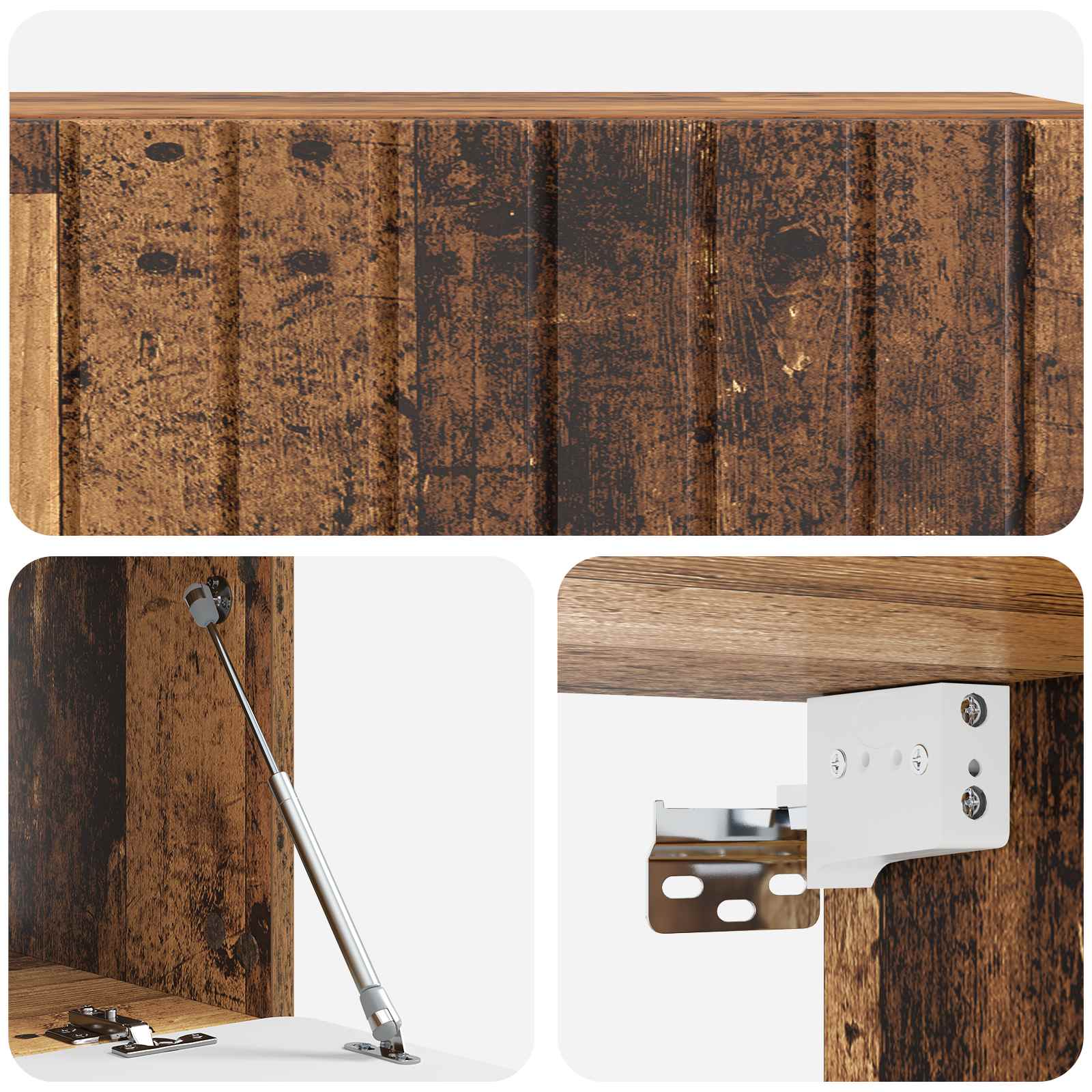 TV ormar za zid Staro drvo 98 x 41 x 30 cm Konstruirano drvo