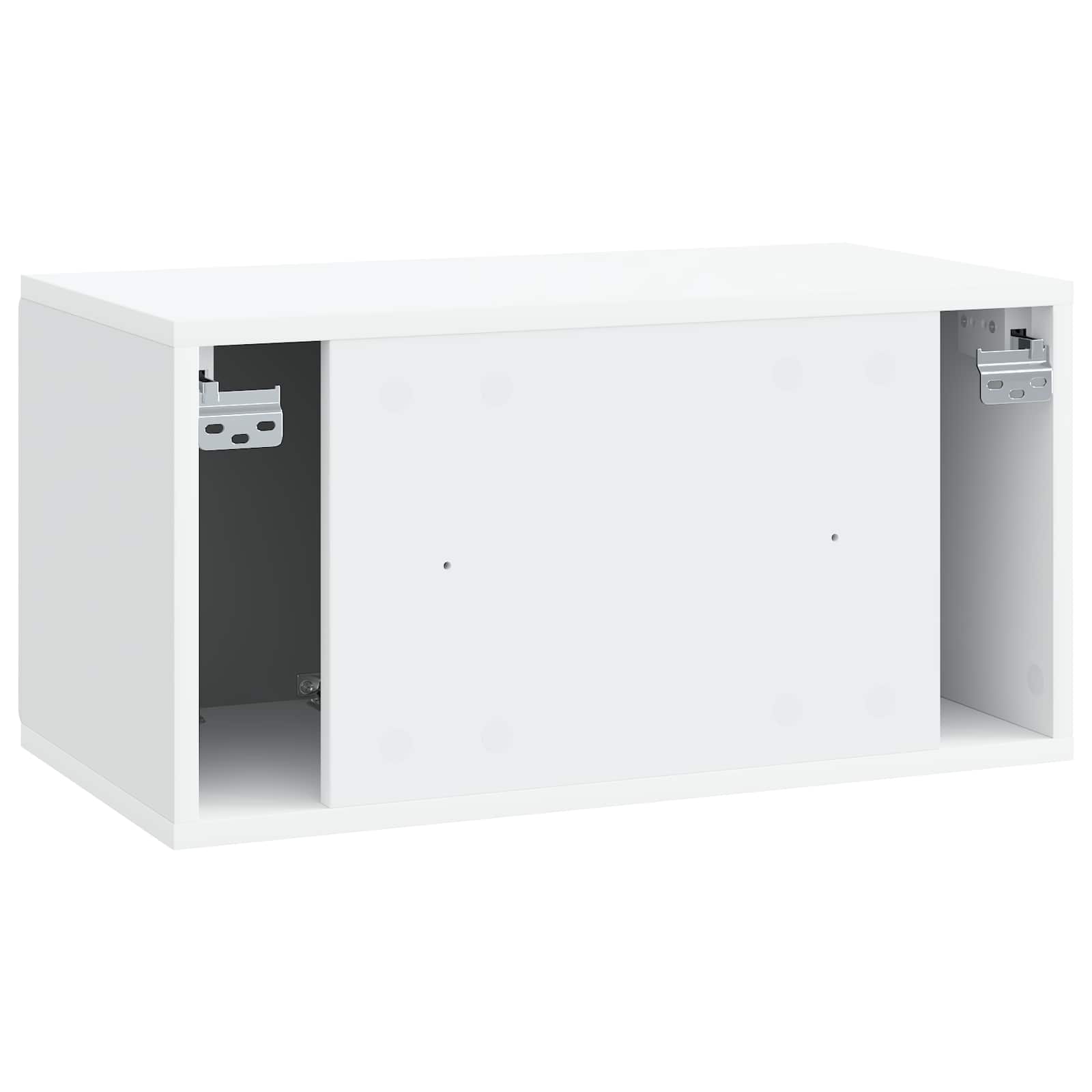 TV ormar za zid 59,5 x 31 x 30 cm Bijela Konstruirano drvo