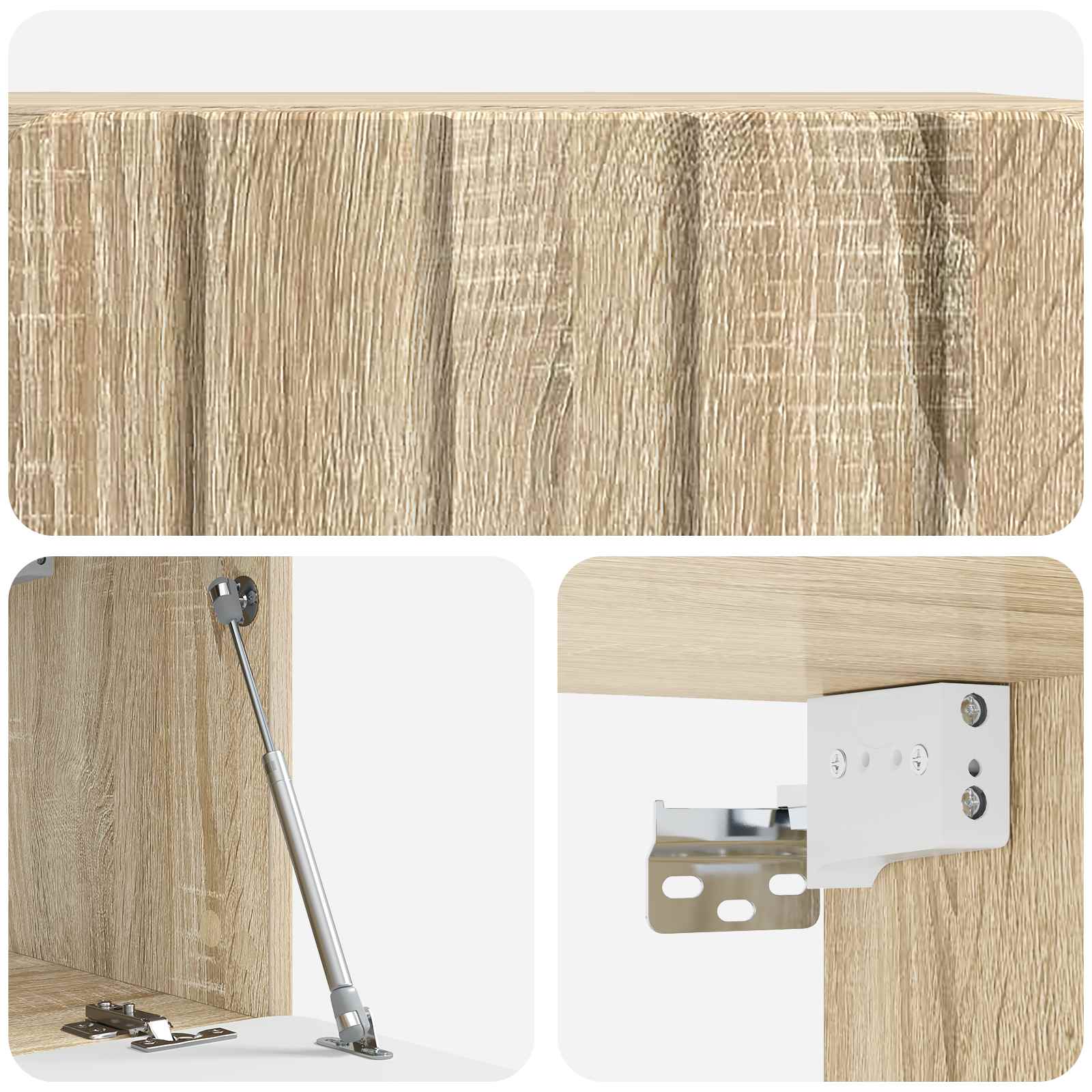 TV ormar za zid 59,5 x 31 x 30 cm Hrast sonoma