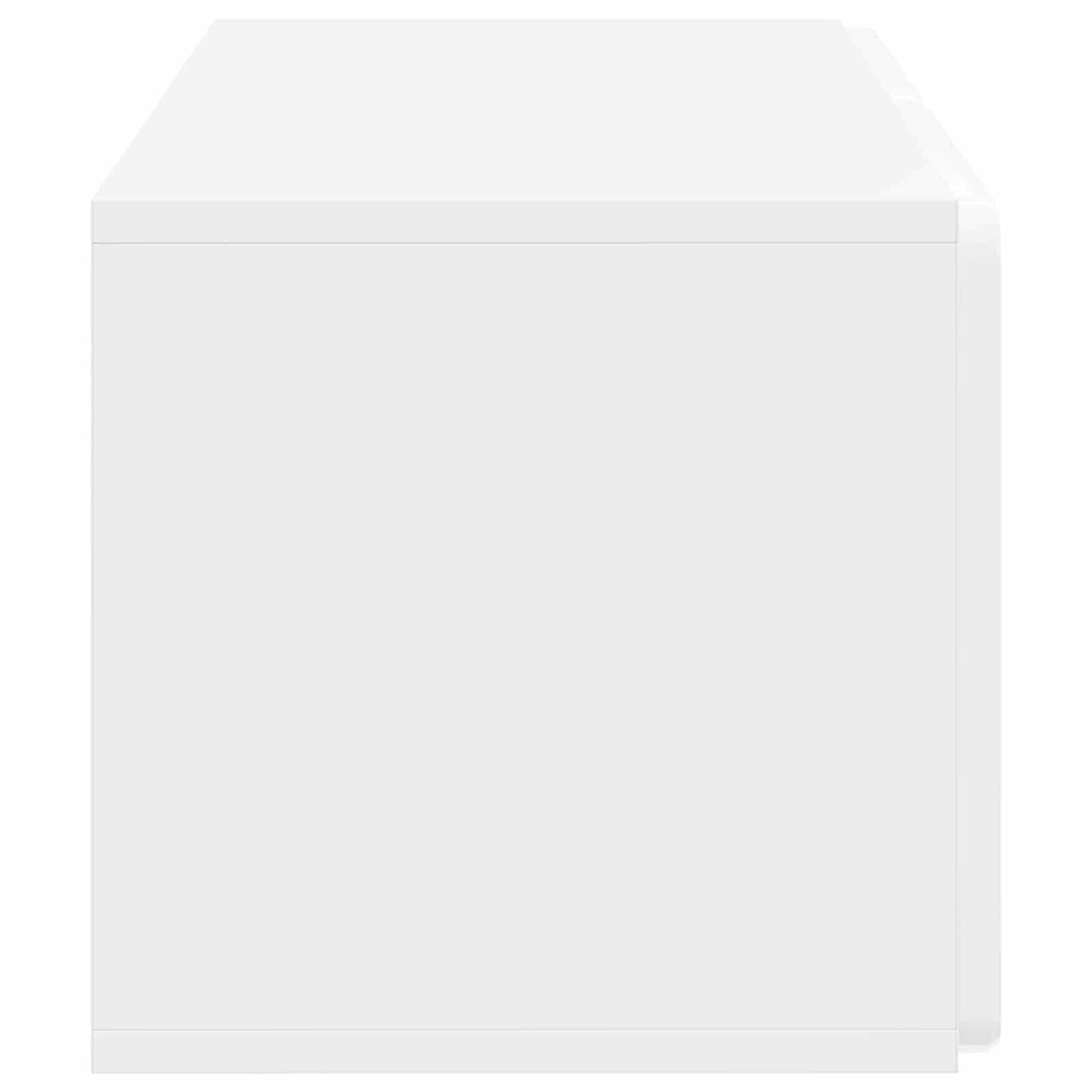TV ormar za zid 59,5 x 31 x 30 cm Bijela visokog sjaja