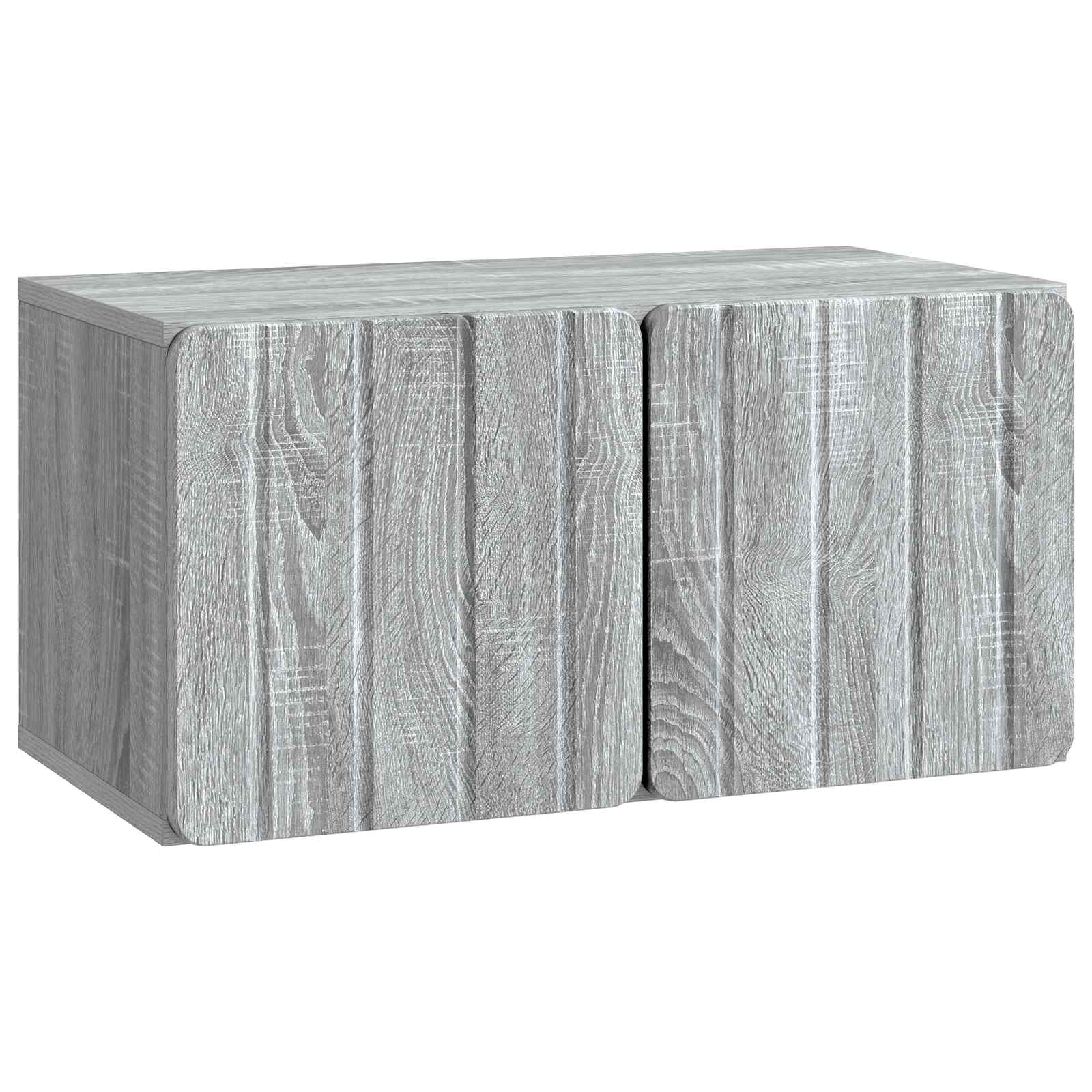 TV ormar za zid Siva sonoma 59,5 x 31 x 30 cm Konstruirano drvo