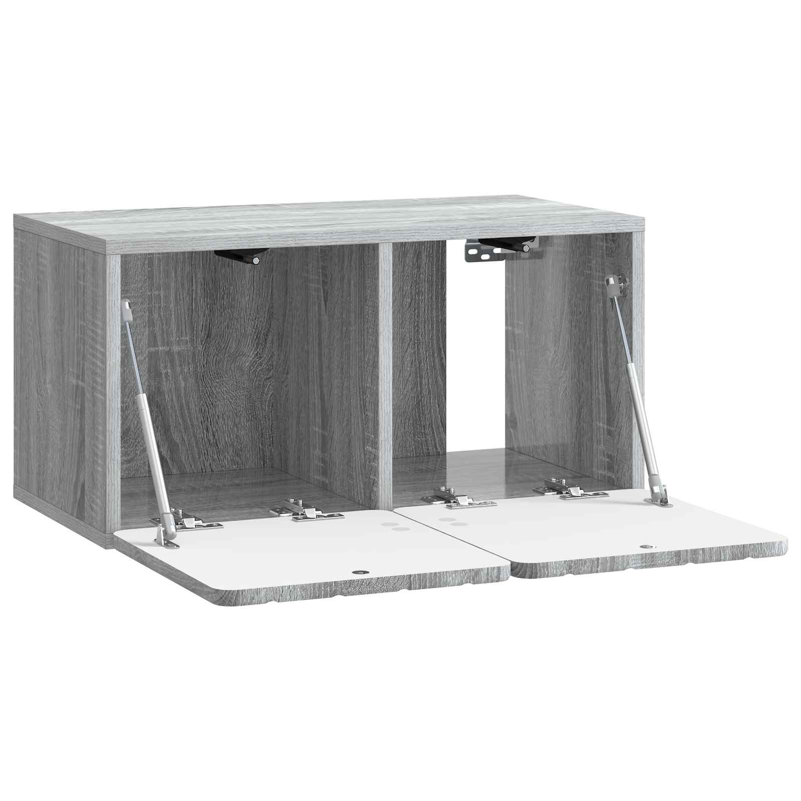 TV ormar za zid Siva sonoma 59,5 x 31 x 30 cm Konstruirano drvo