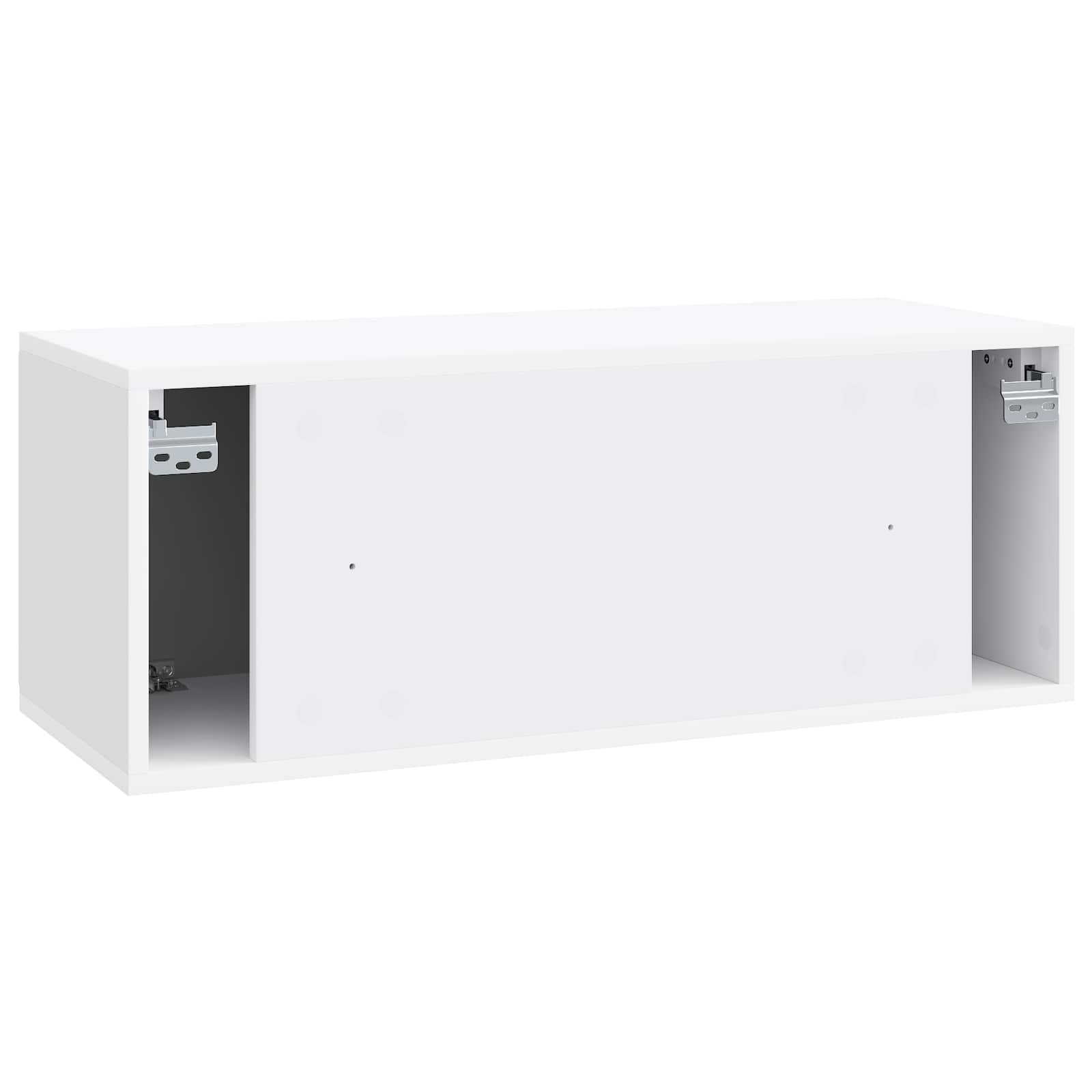 TV ormar za zid 78,5 x 31 x 30 cm Bijela Konstruirano drvo