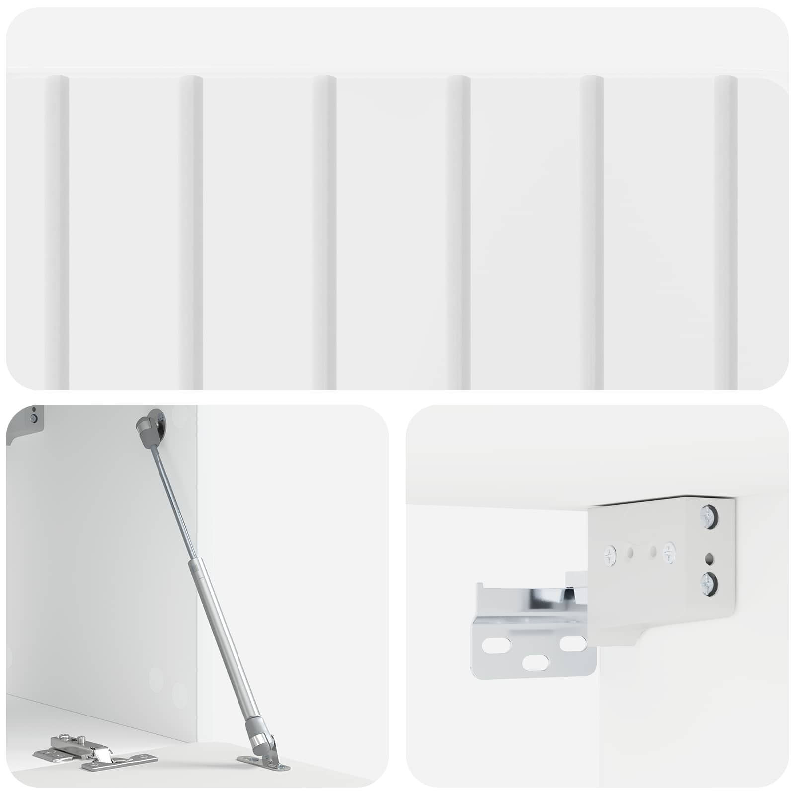 TV ormar za zid 78,5 x 31 x 30 cm Bijela visokog sjaja