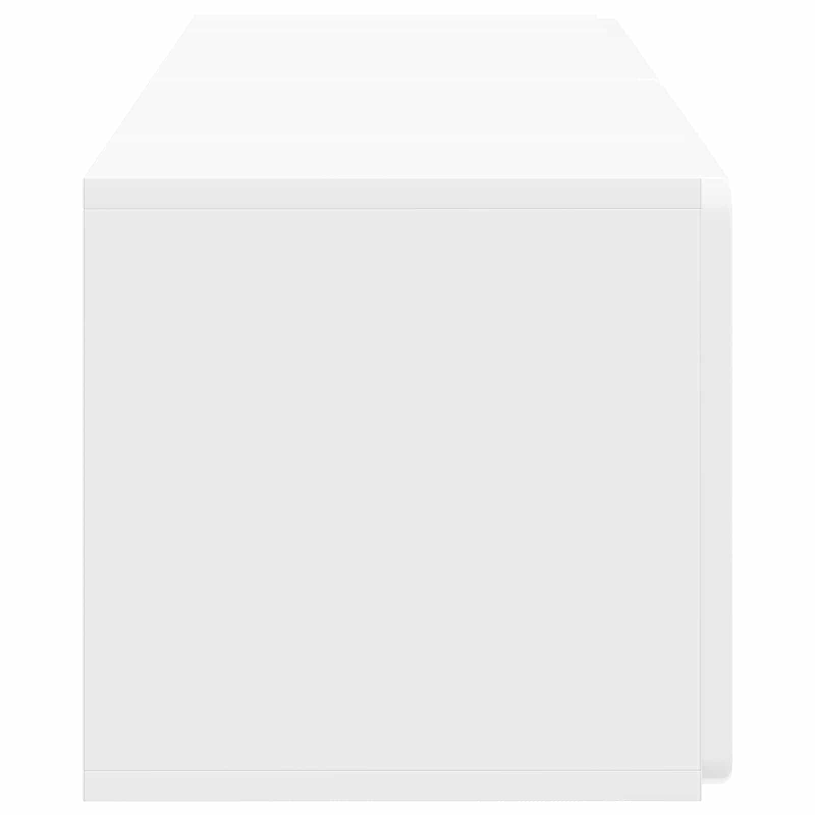 TV ormar za zid 78,5 x 31 x 30 cm Bijela visokog sjaja
