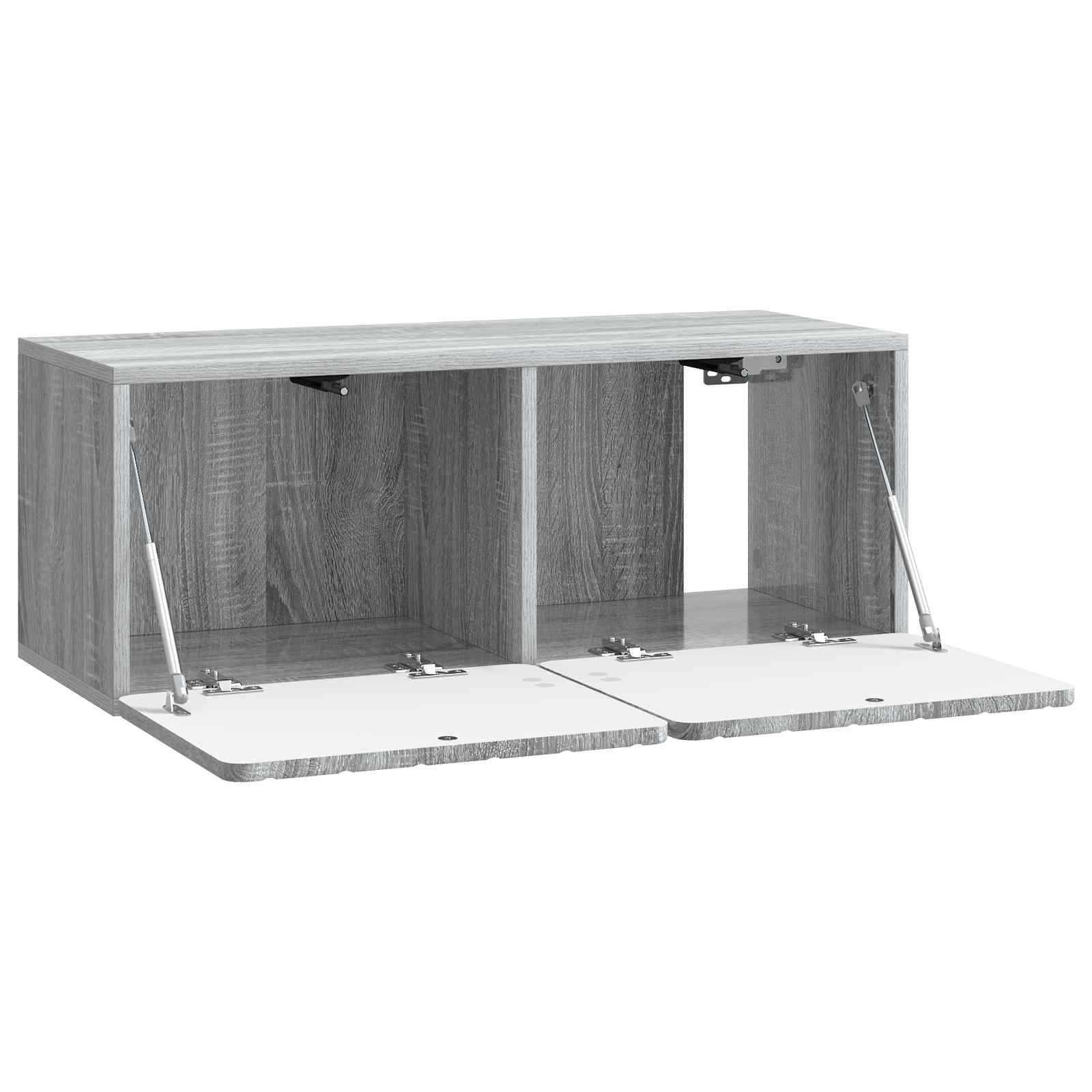 TV ormar za zid 78,5 x 31 x 30 cm Siva Sonoma Konstruirano drvo