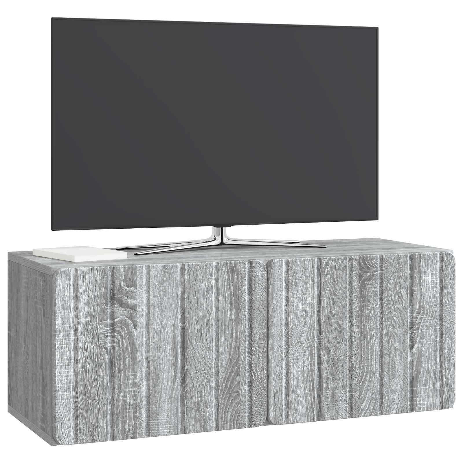 TV ormar za zid 78,5 x 31 x 30 cm Siva Sonoma Konstruirano drvo