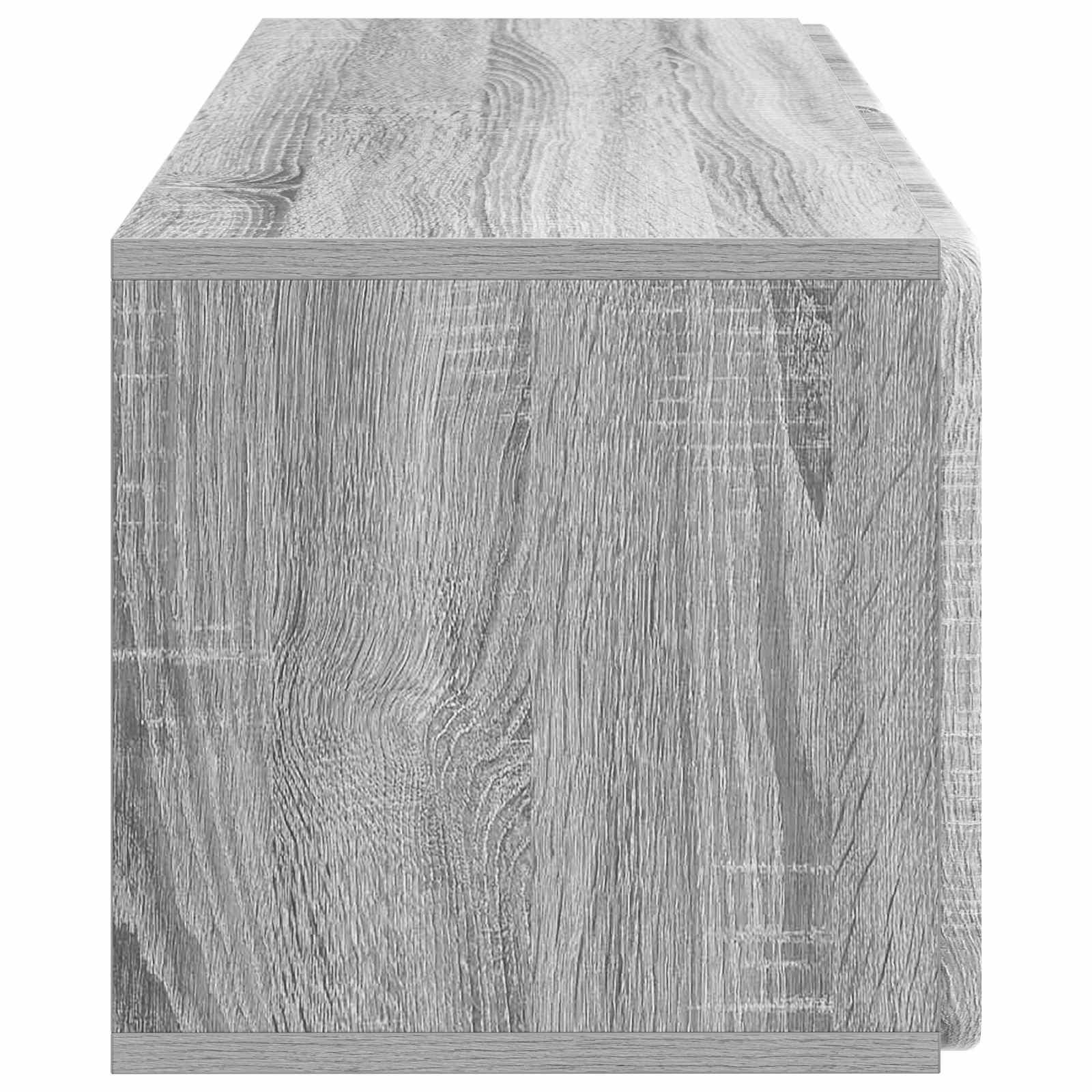 TV ormar za zid 78,5 x 31 x 30 cm Siva Sonoma Konstruirano drvo