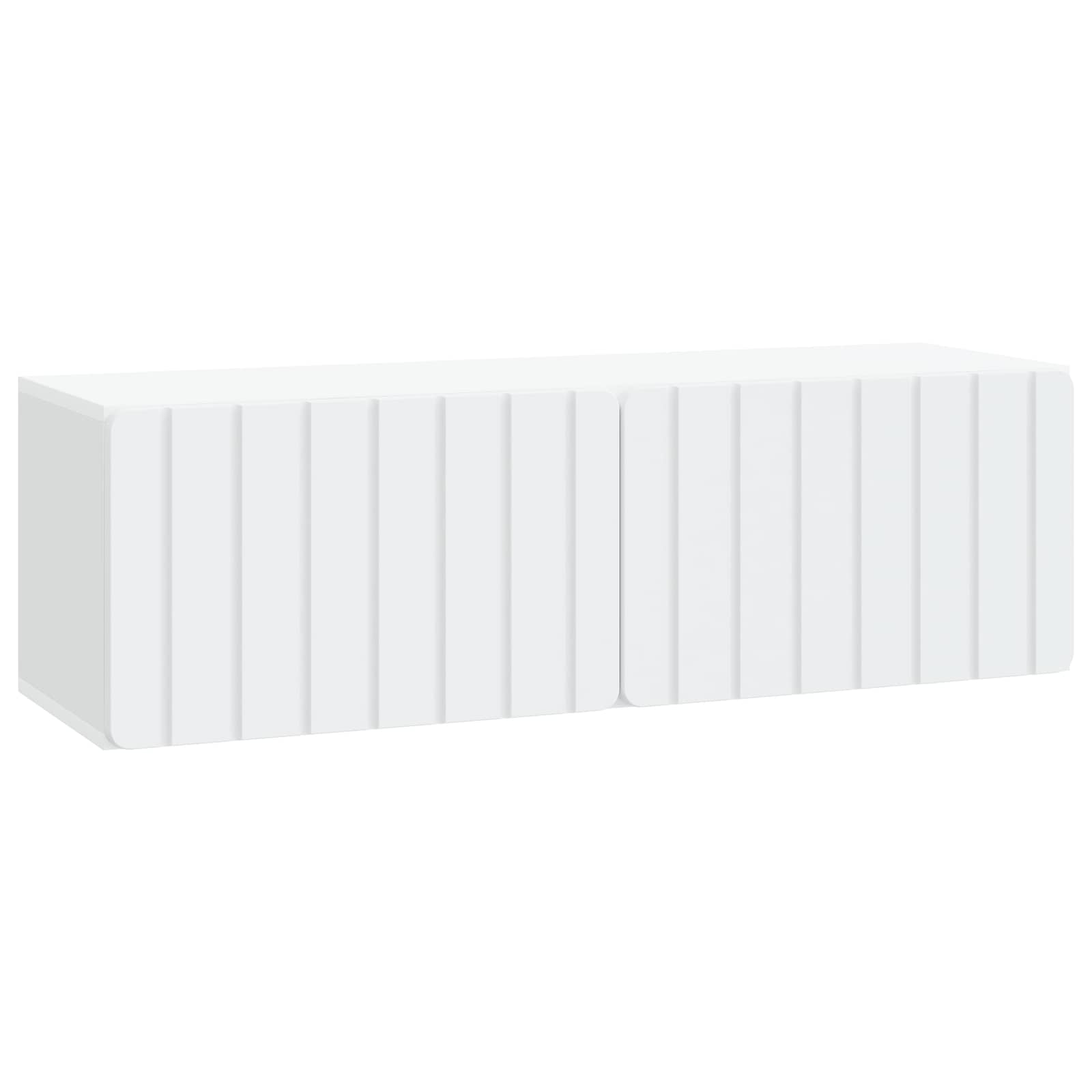 TV ormar za zid 98 x 31 x 30 cm Bijela Konstruirano drvo