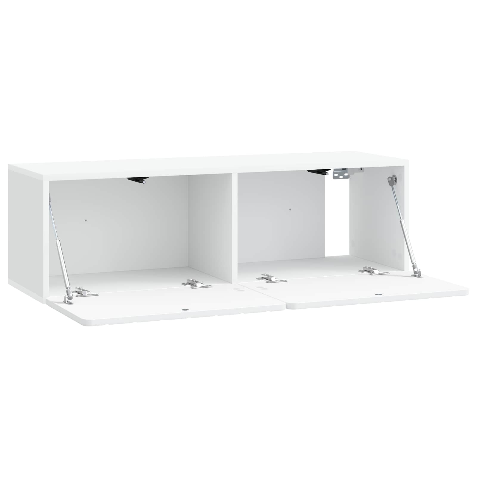 TV ormar za zid 98 x 31 x 30 cm Bijela Konstruirano drvo