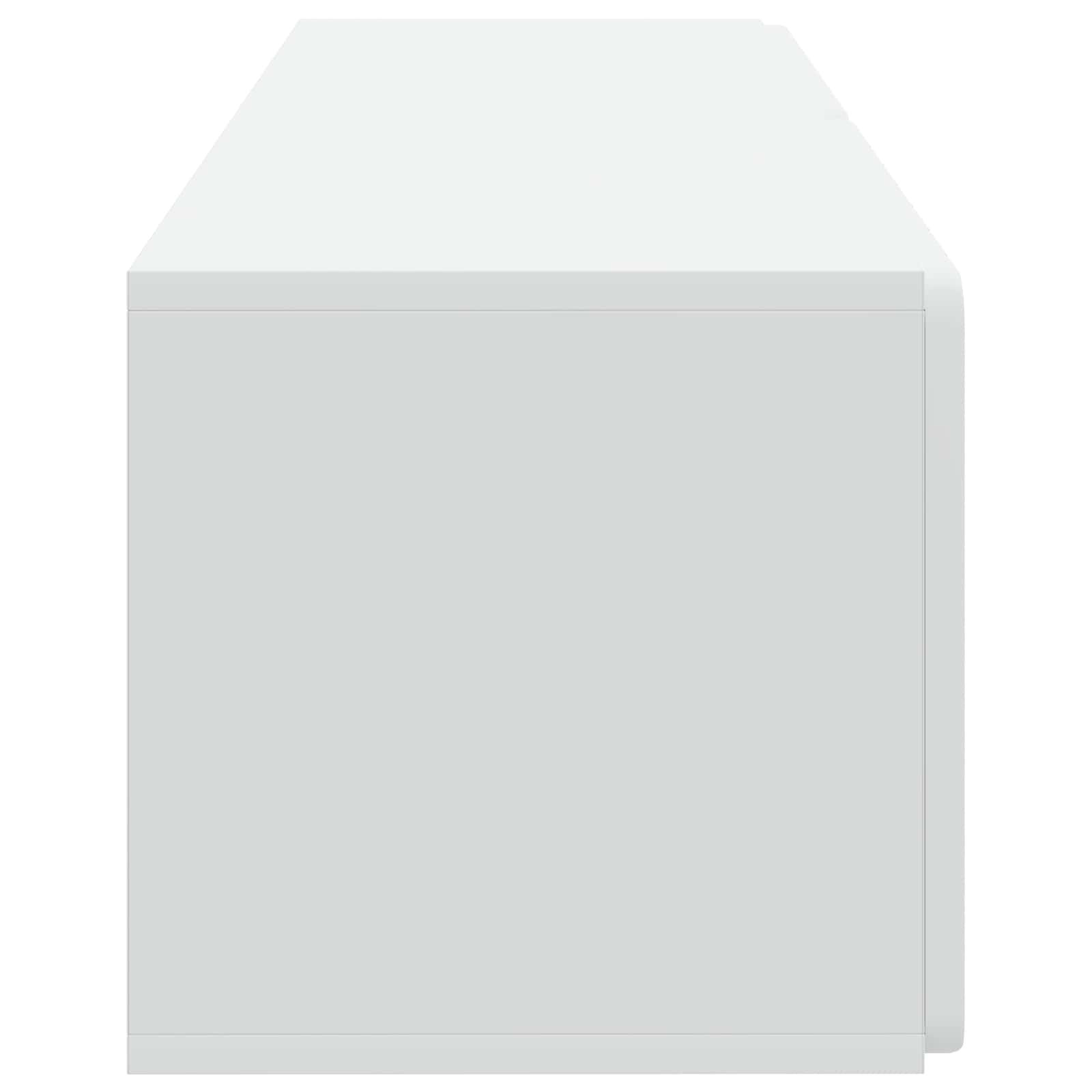TV ormar za zid 98 x 31 x 30 cm Bijela Konstruirano drvo