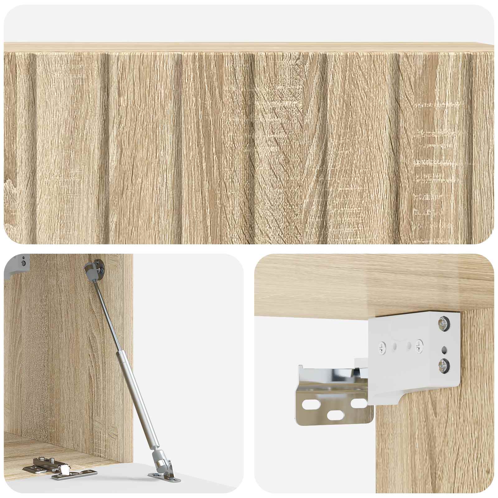 TV ormar za zid Hrast sonoma 98 x 31 x 30 cm Konstruirano drvo