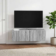 TV ormar za zid 98 x 31 x 30 cm Siva Sonoma Konstruirano drvo